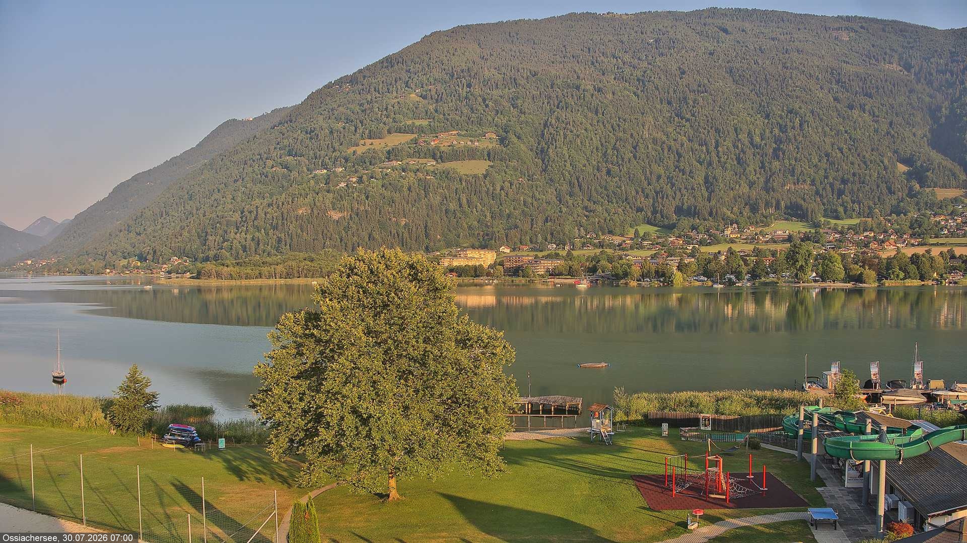 Archiv Foto Webcam Ossiacher See, Villach, Kärnten