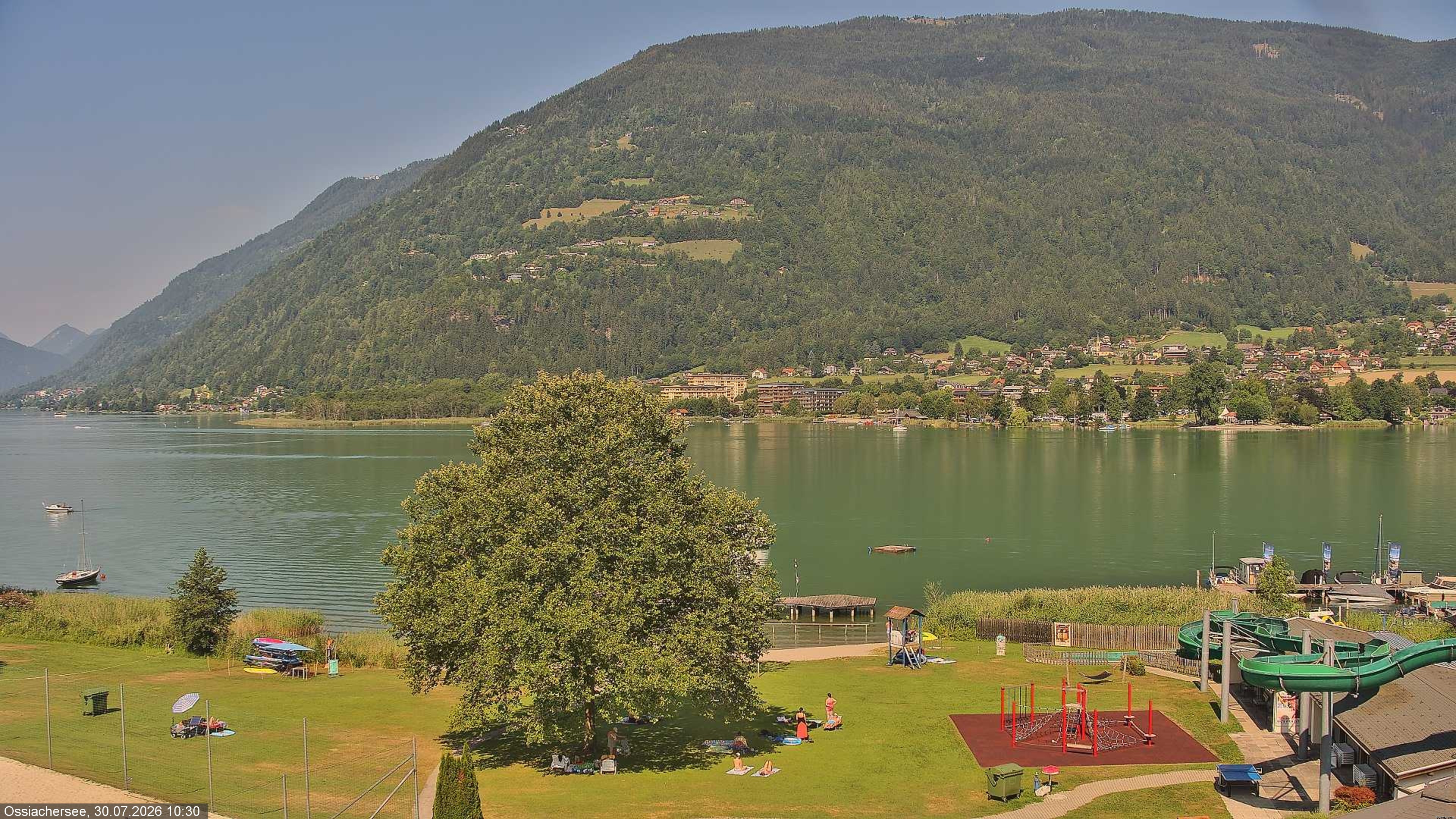 Archiv Foto Webcam Ossiacher See, Villach, Kärnten