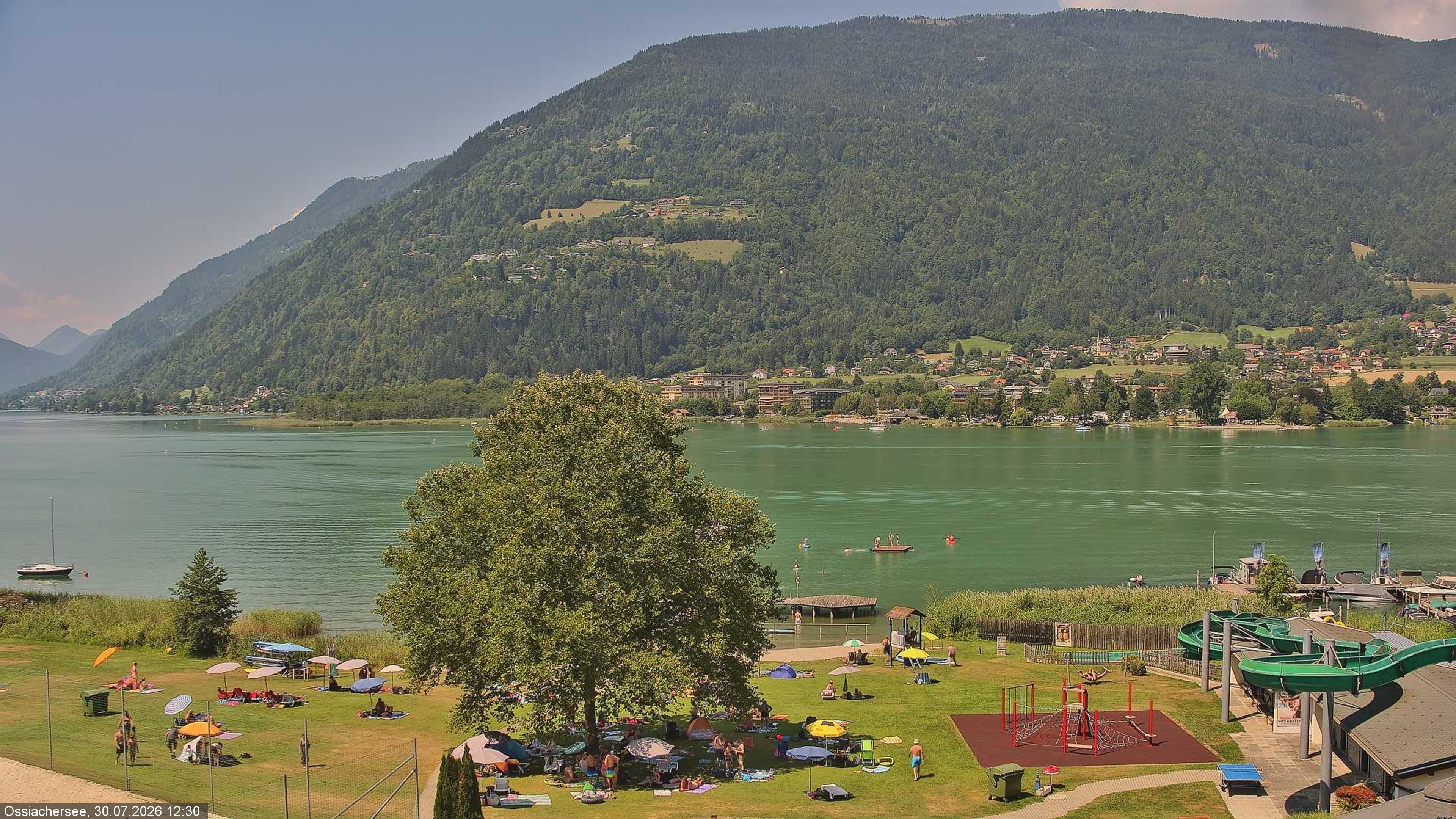 Archiv Foto Webcam Ossiacher See, Villach, Kärnten