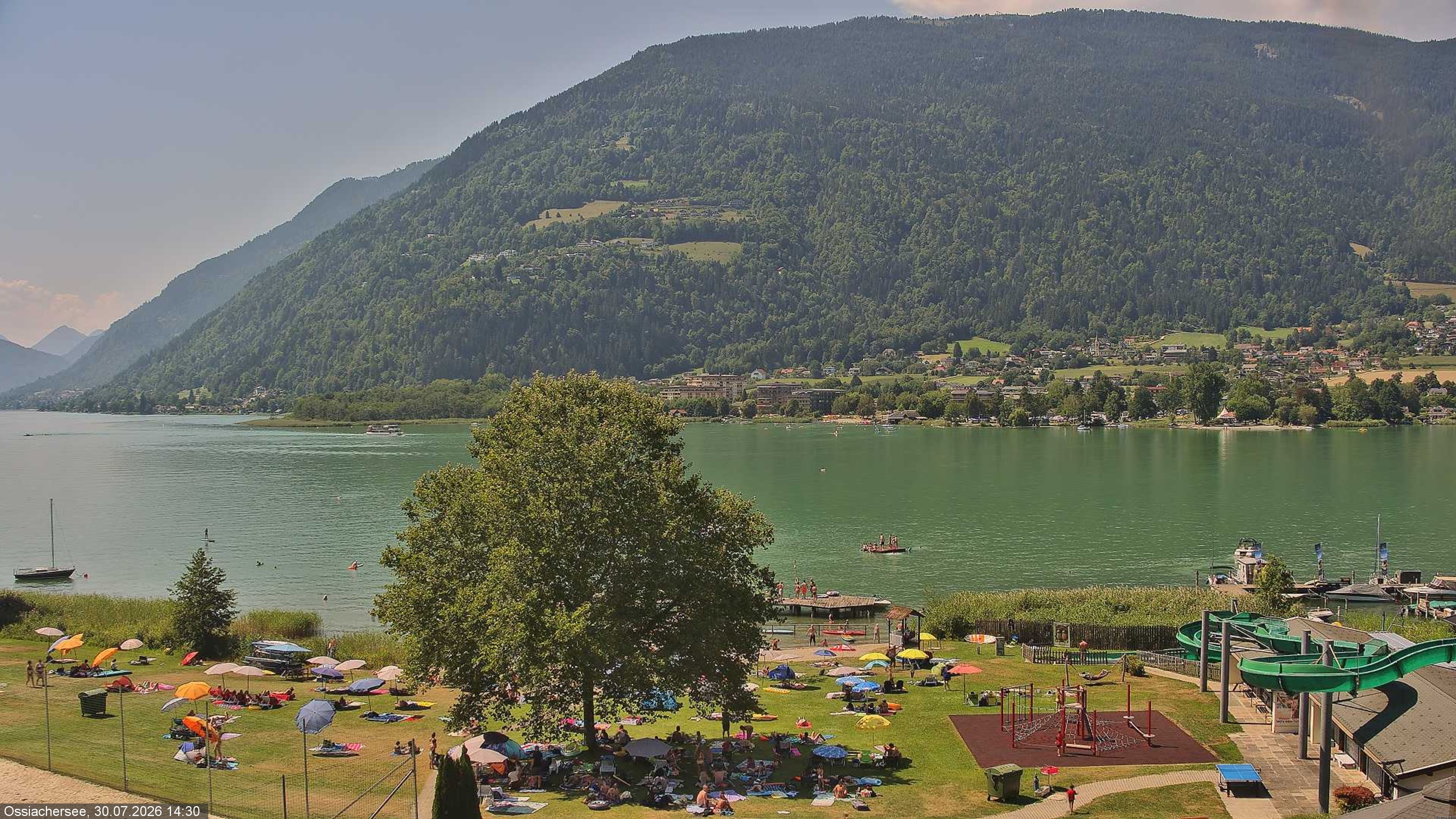 Archiv Foto Webcam Ossiacher See, Villach, Kärnten