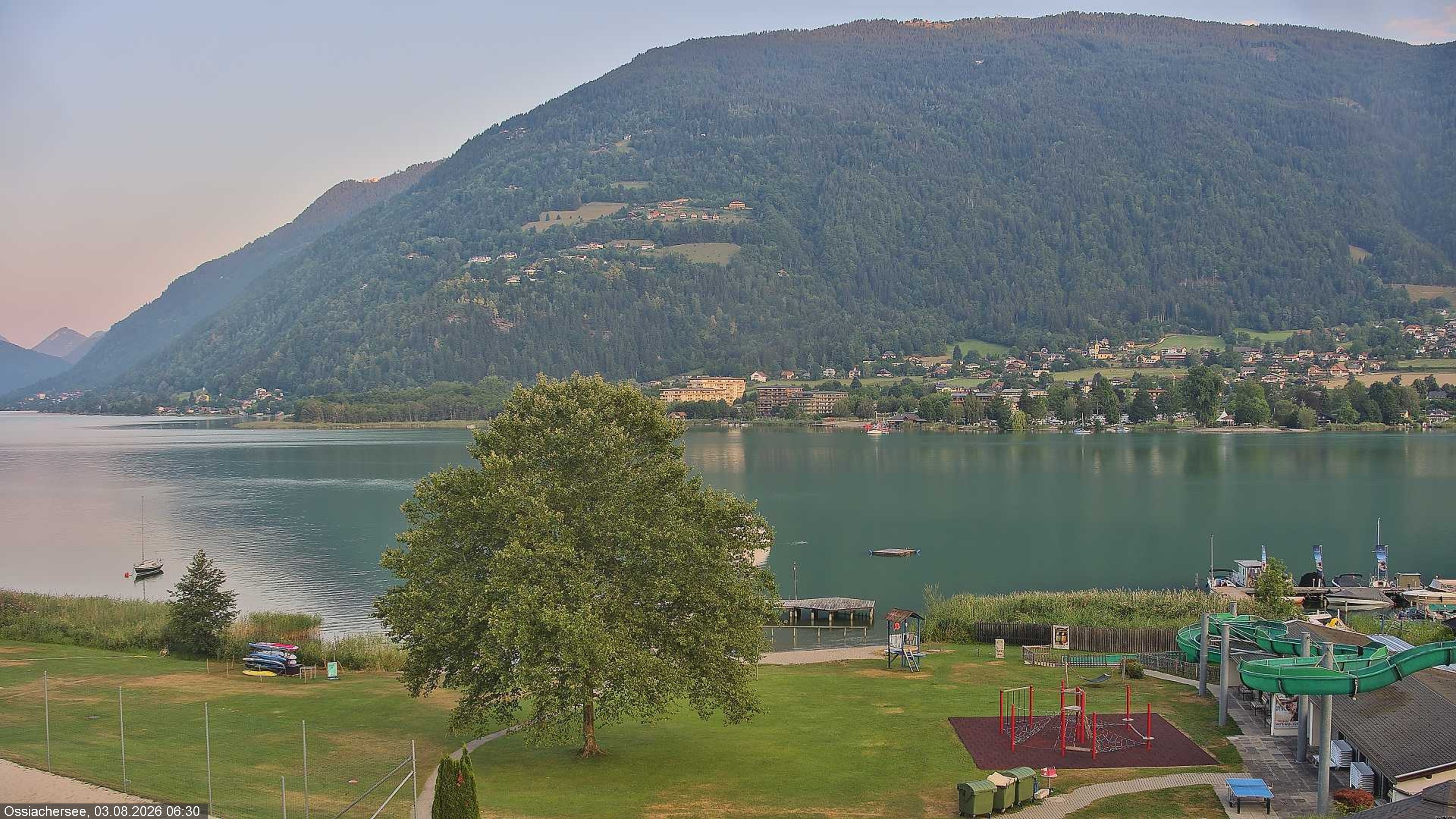 Archiv Foto Webcam Ossiacher See, Villach, Kärnten