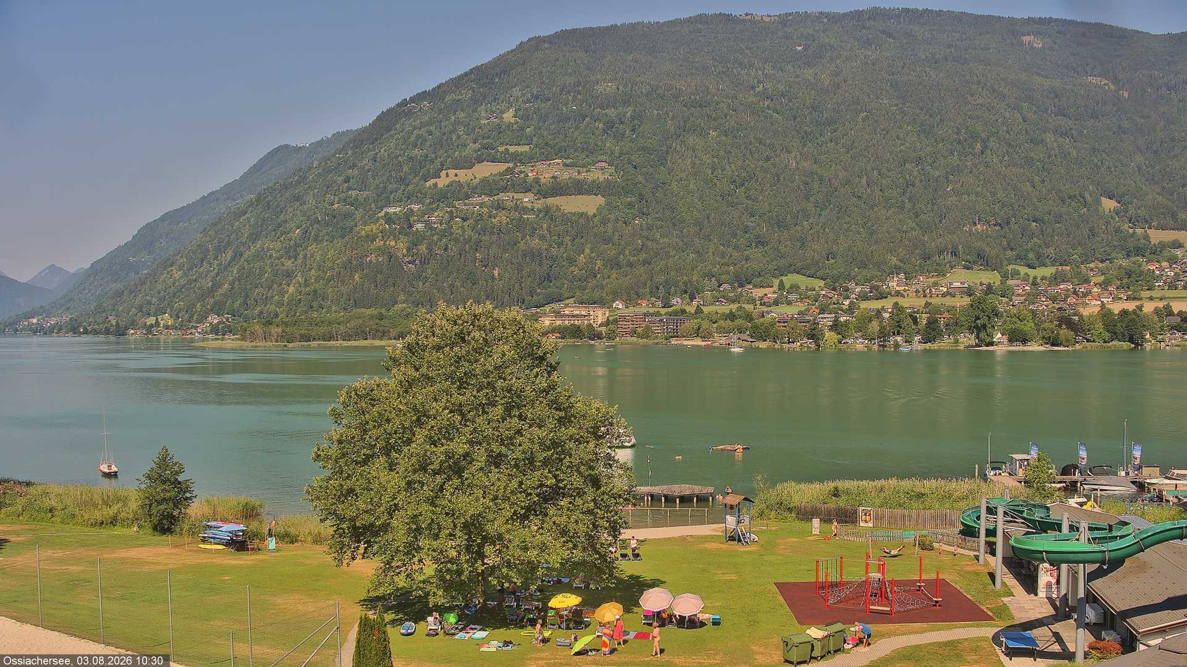 Archiv Foto Webcam Ossiacher See, Villach, Kärnten