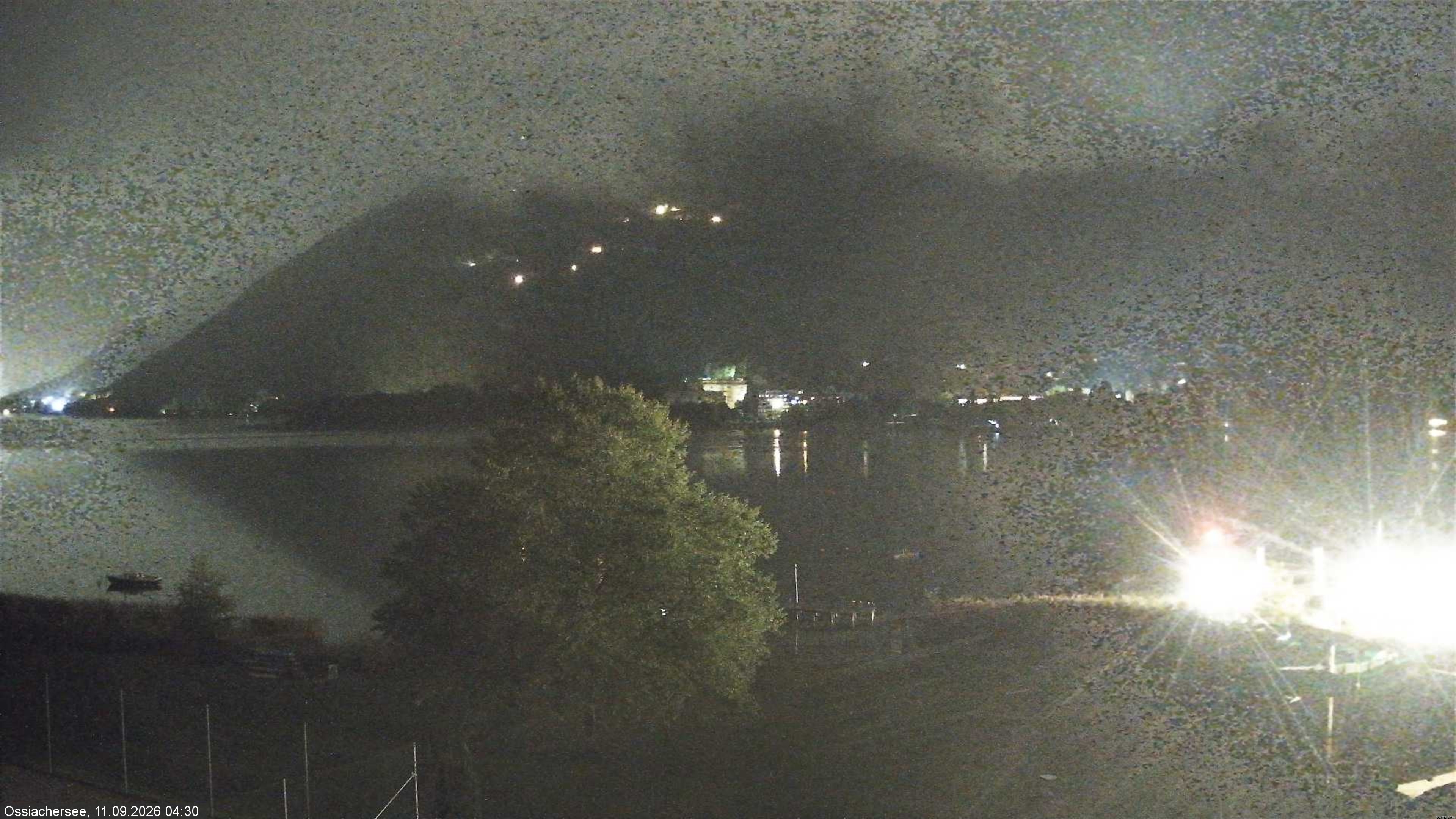 Archived image Webcam Lake Ossiacher See near Villach
