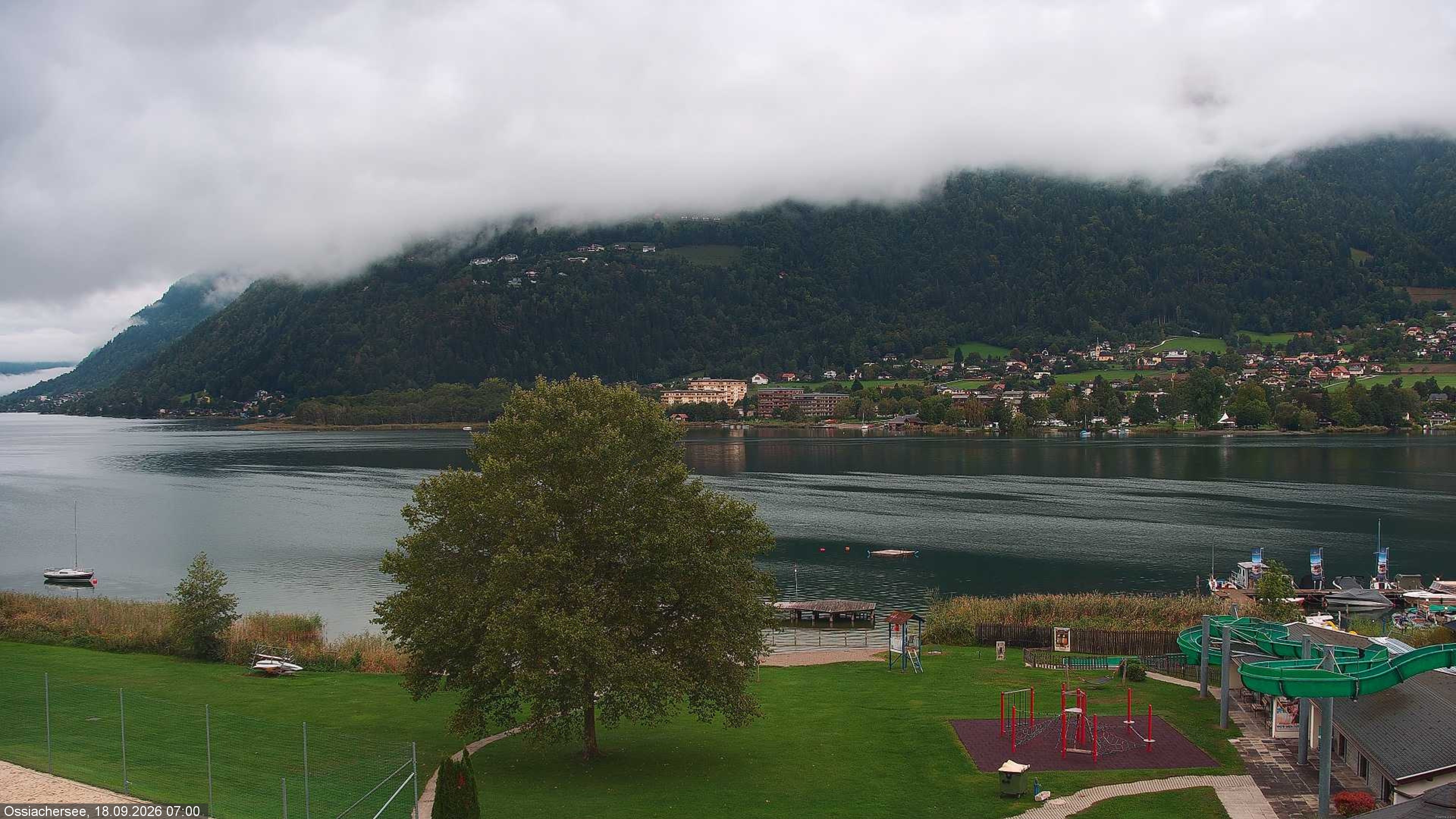 Archiv Foto Webcam Ossiacher See, Villach, Kärnten