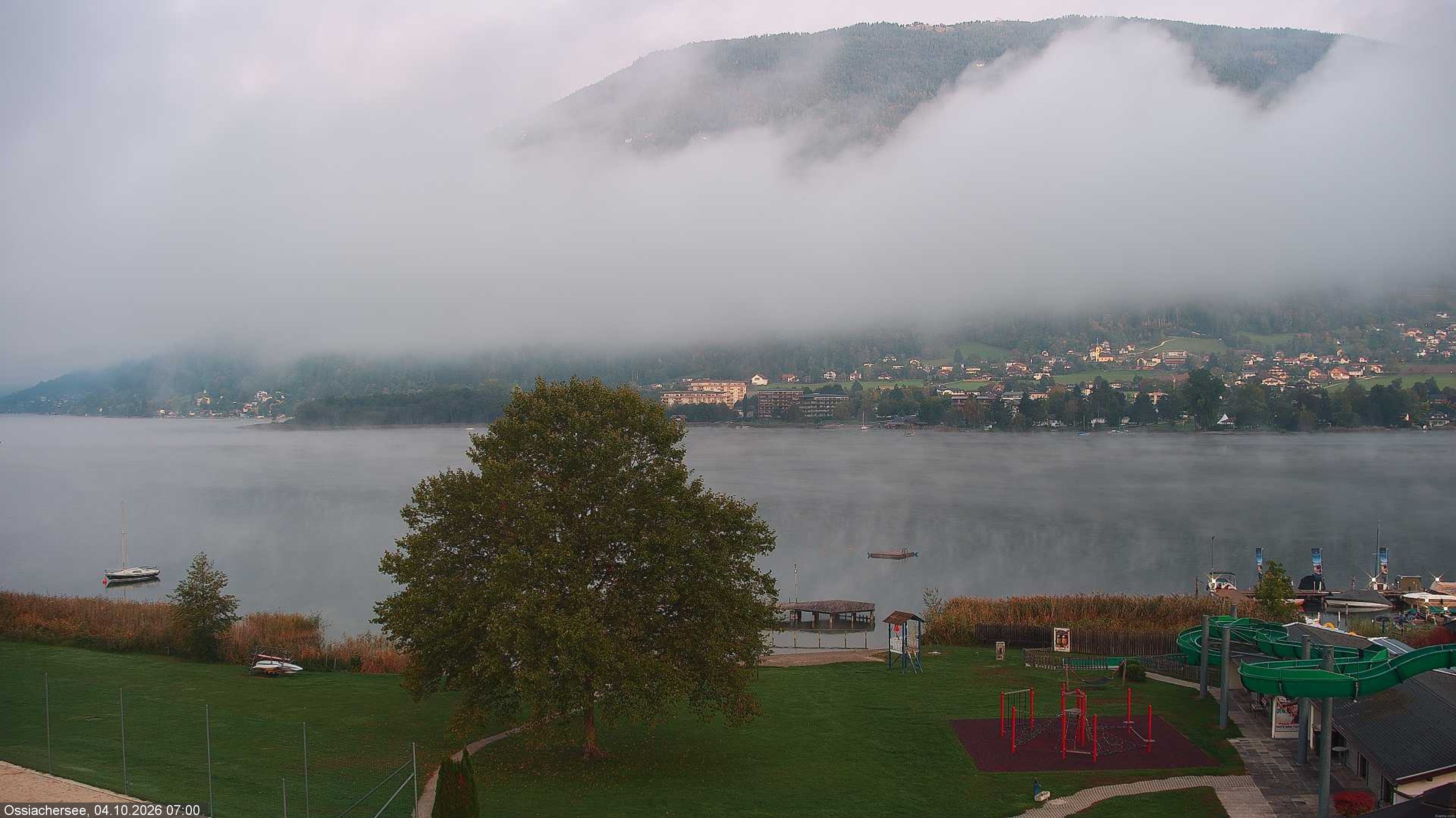 Archiv Foto Webcam Ossiacher See, Villach, Kärnten
