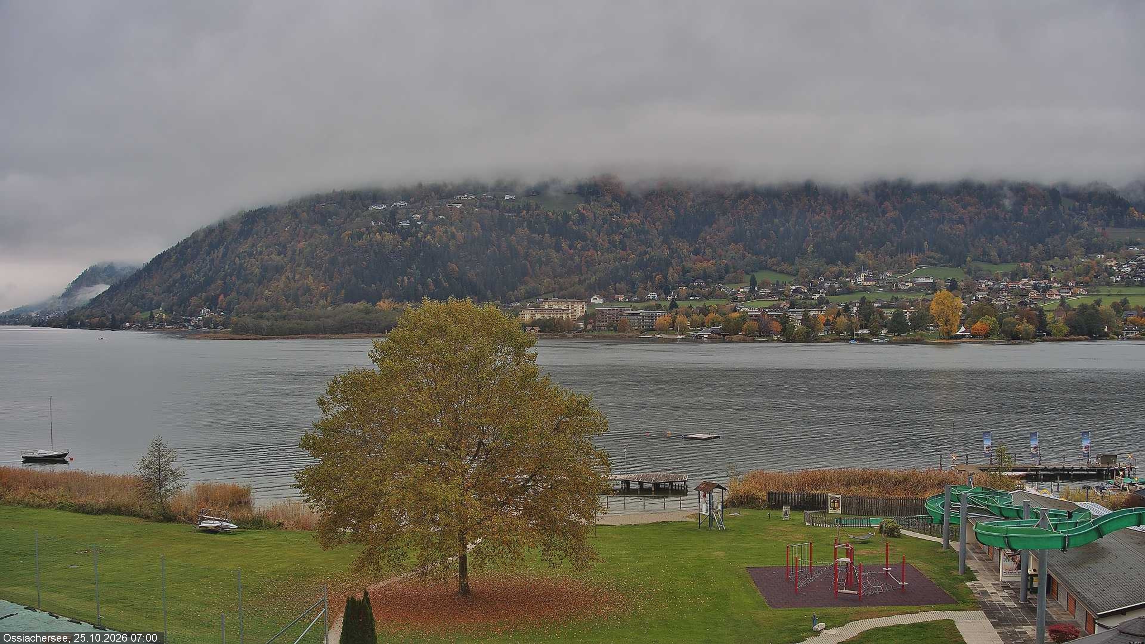 Archiv Foto Webcam Ossiacher See, Villach, Kärnten