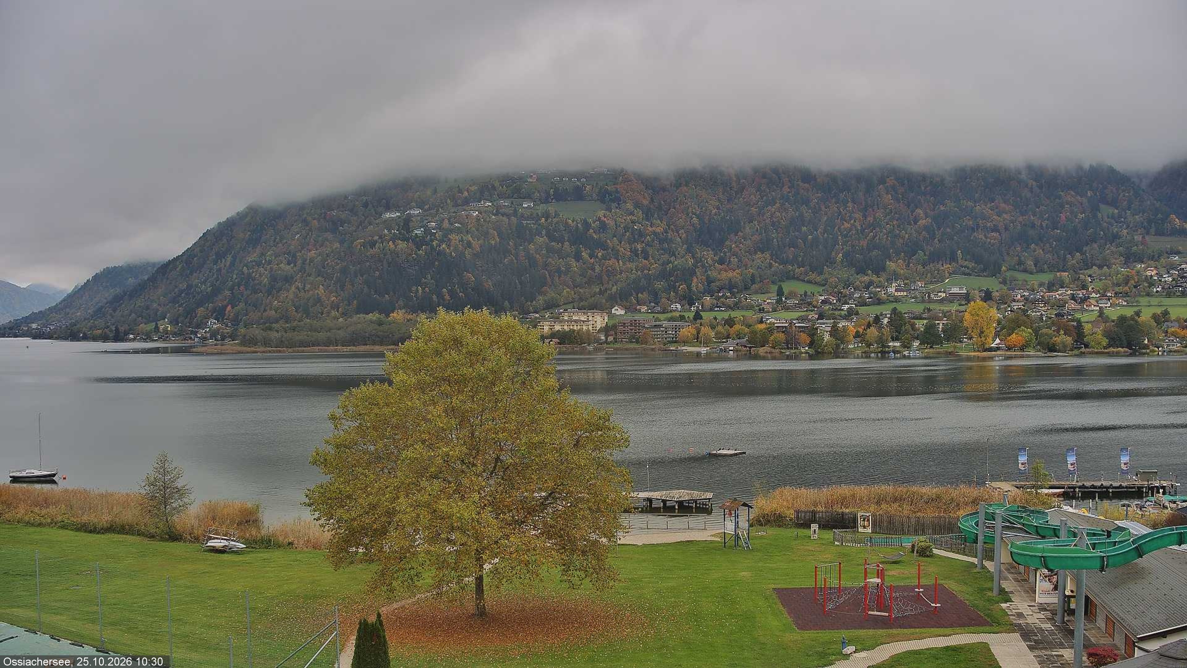 Archiv Foto Webcam Ossiacher See, Villach, Kärnten