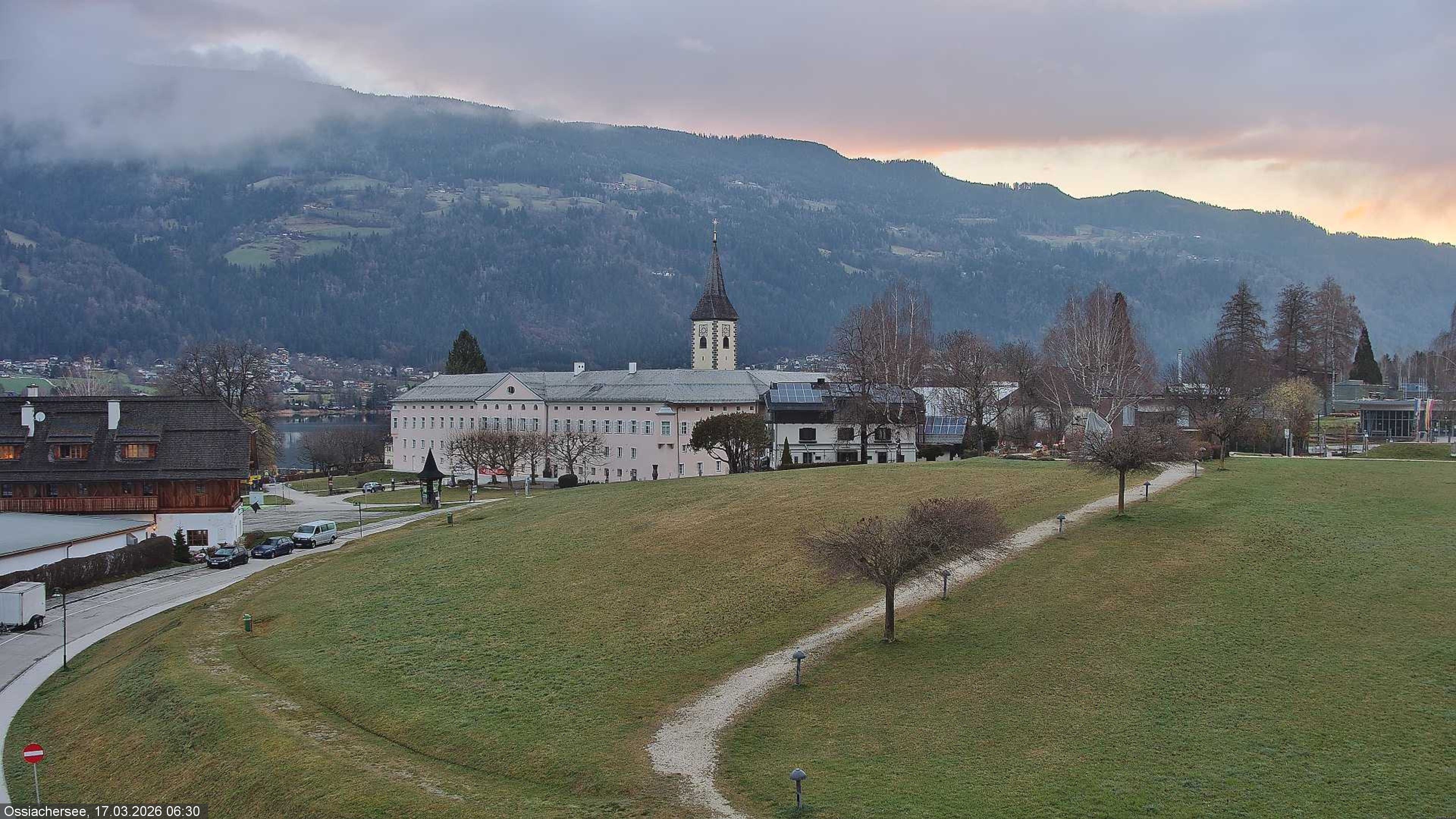 Archived image Webcam Monastery Ossiach (Carinthia)