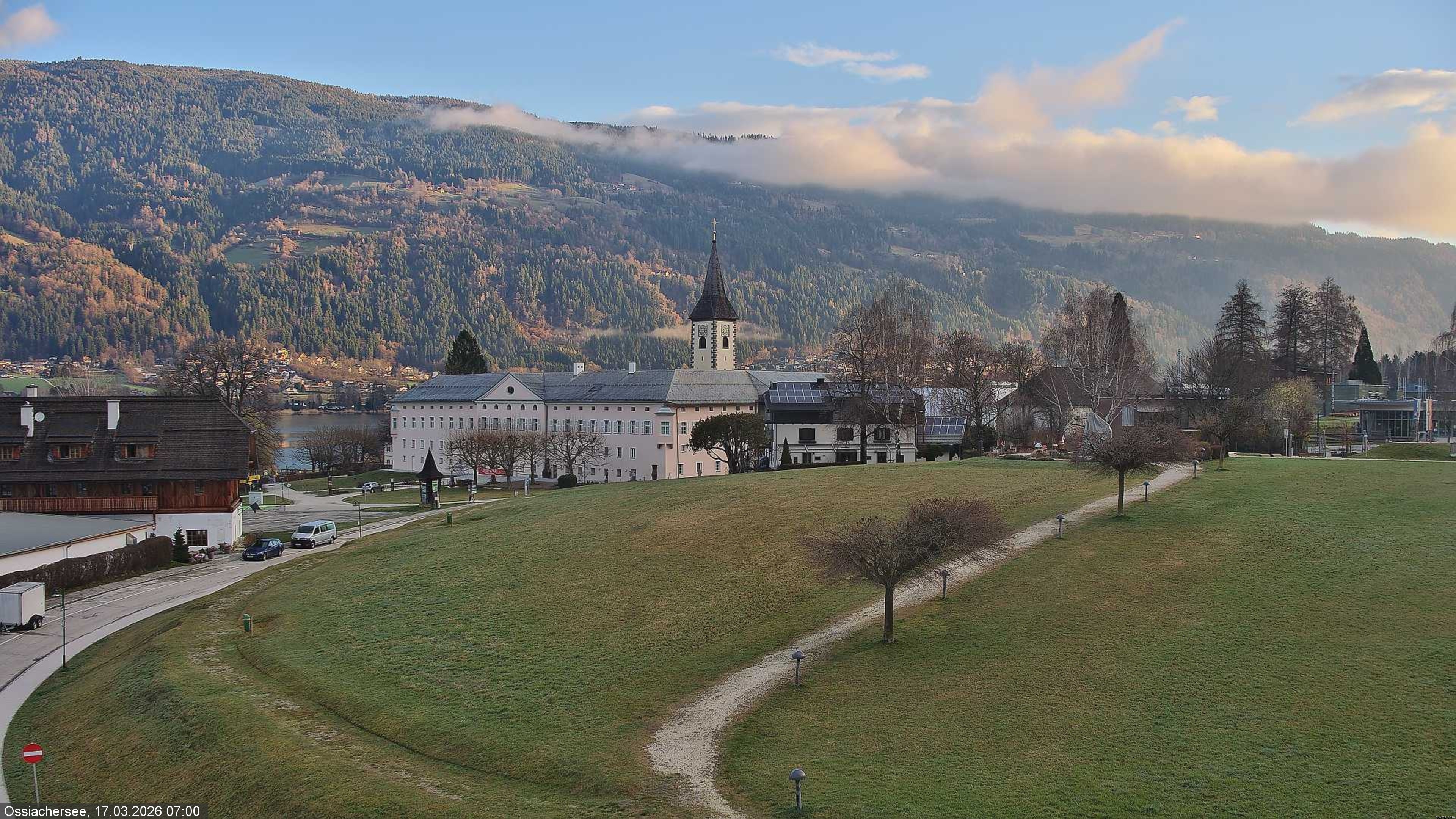 Archived image Webcam Monastery Ossiach (Carinthia)