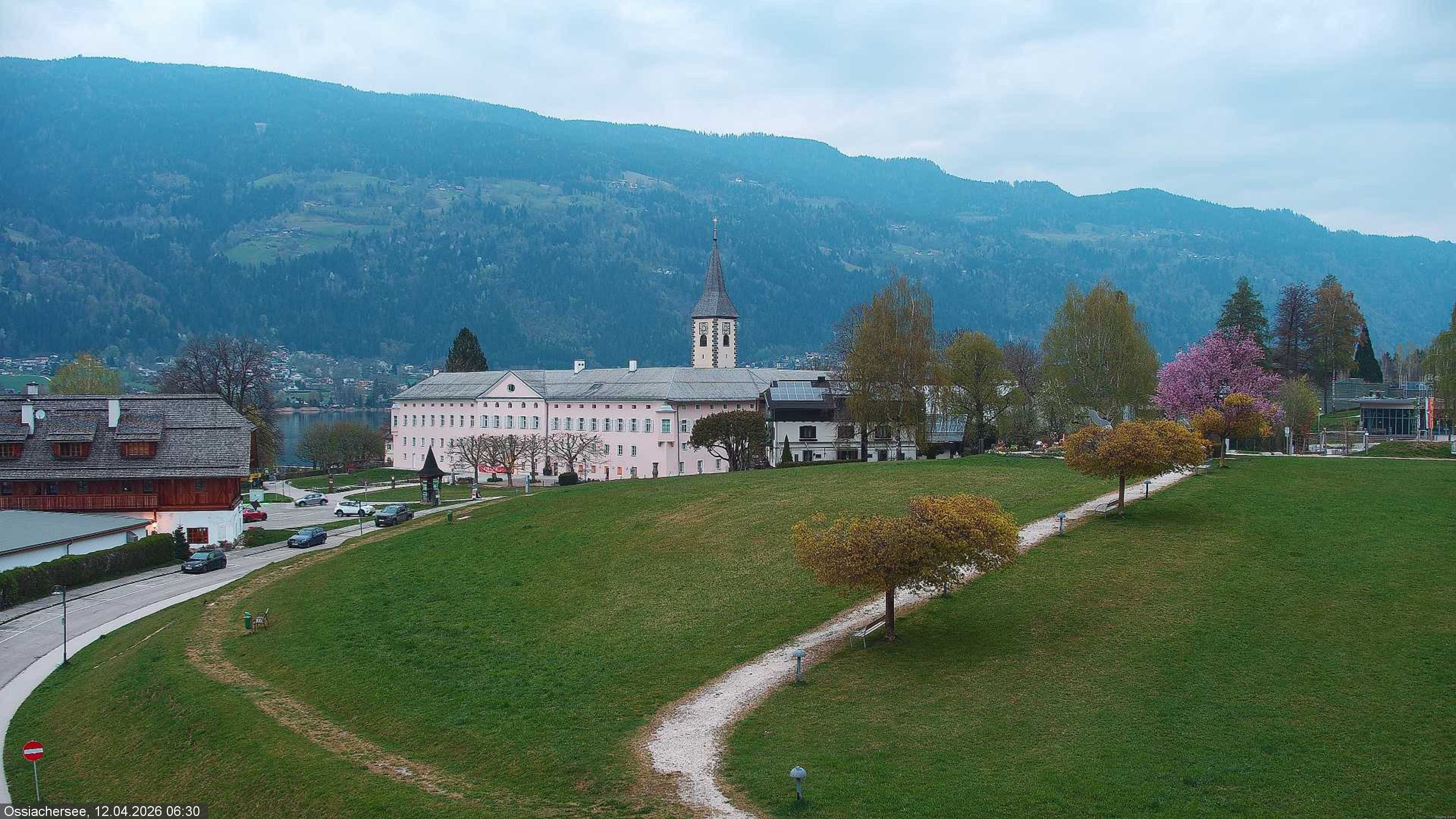 Archived image Webcam Monastery Ossiach (Carinthia)