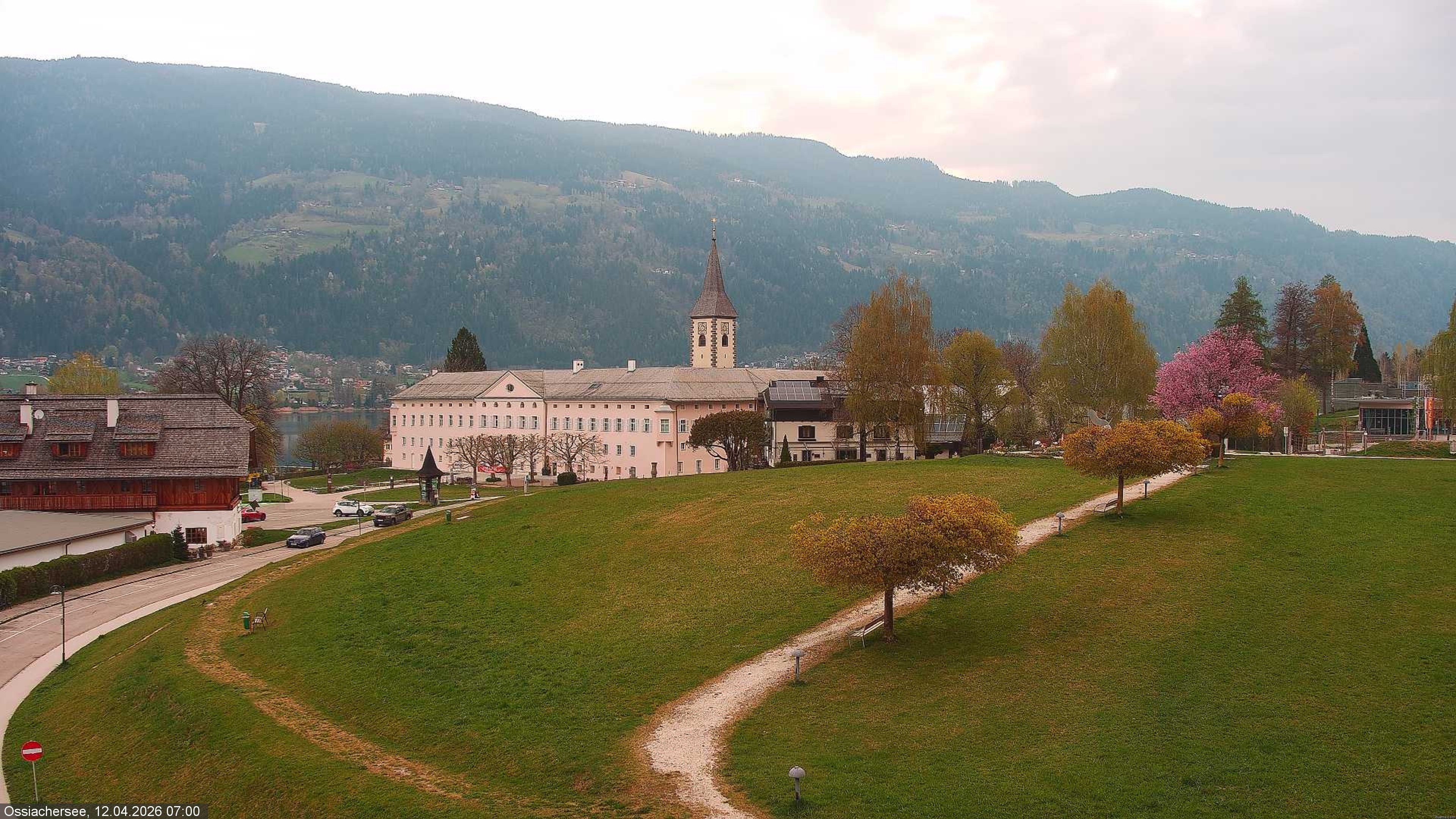 Archived image Webcam Monastery Ossiach (Carinthia)