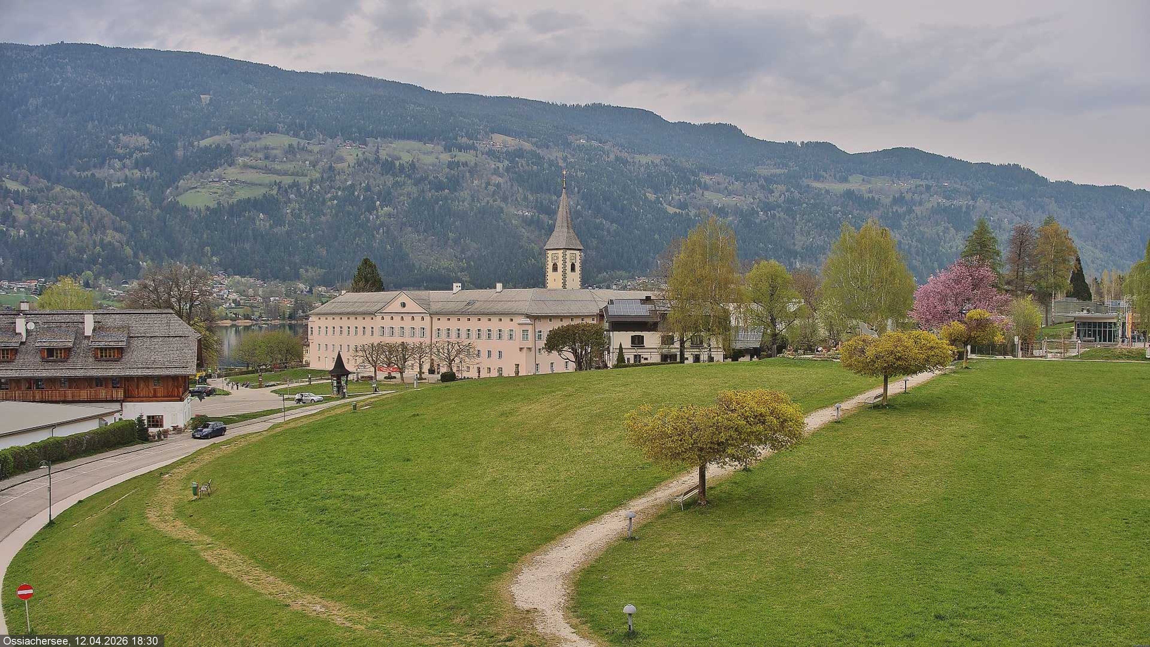 Archived image Webcam Monastery Ossiach (Carinthia)