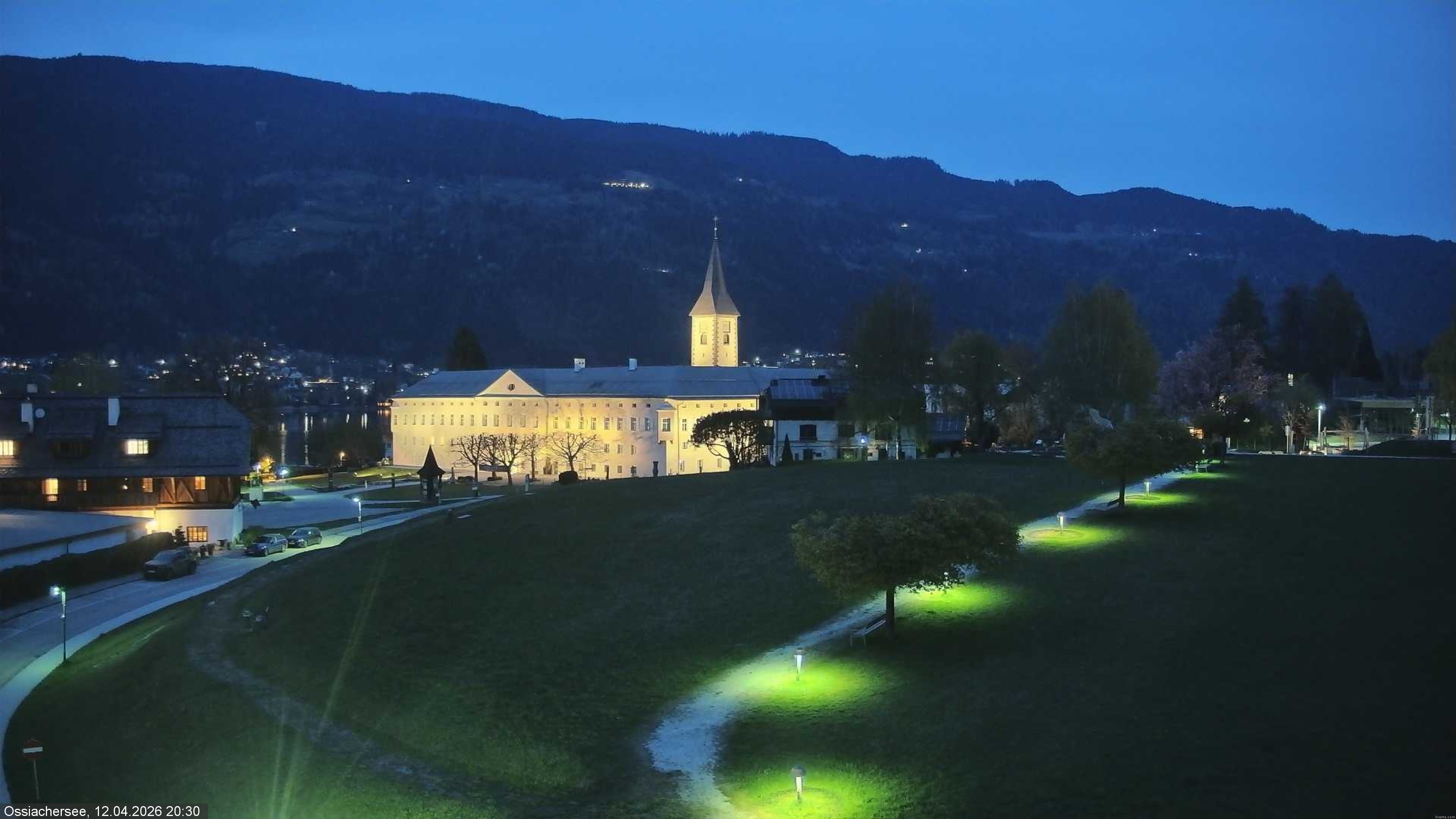 Archived image Webcam Monastery Ossiach (Carinthia)