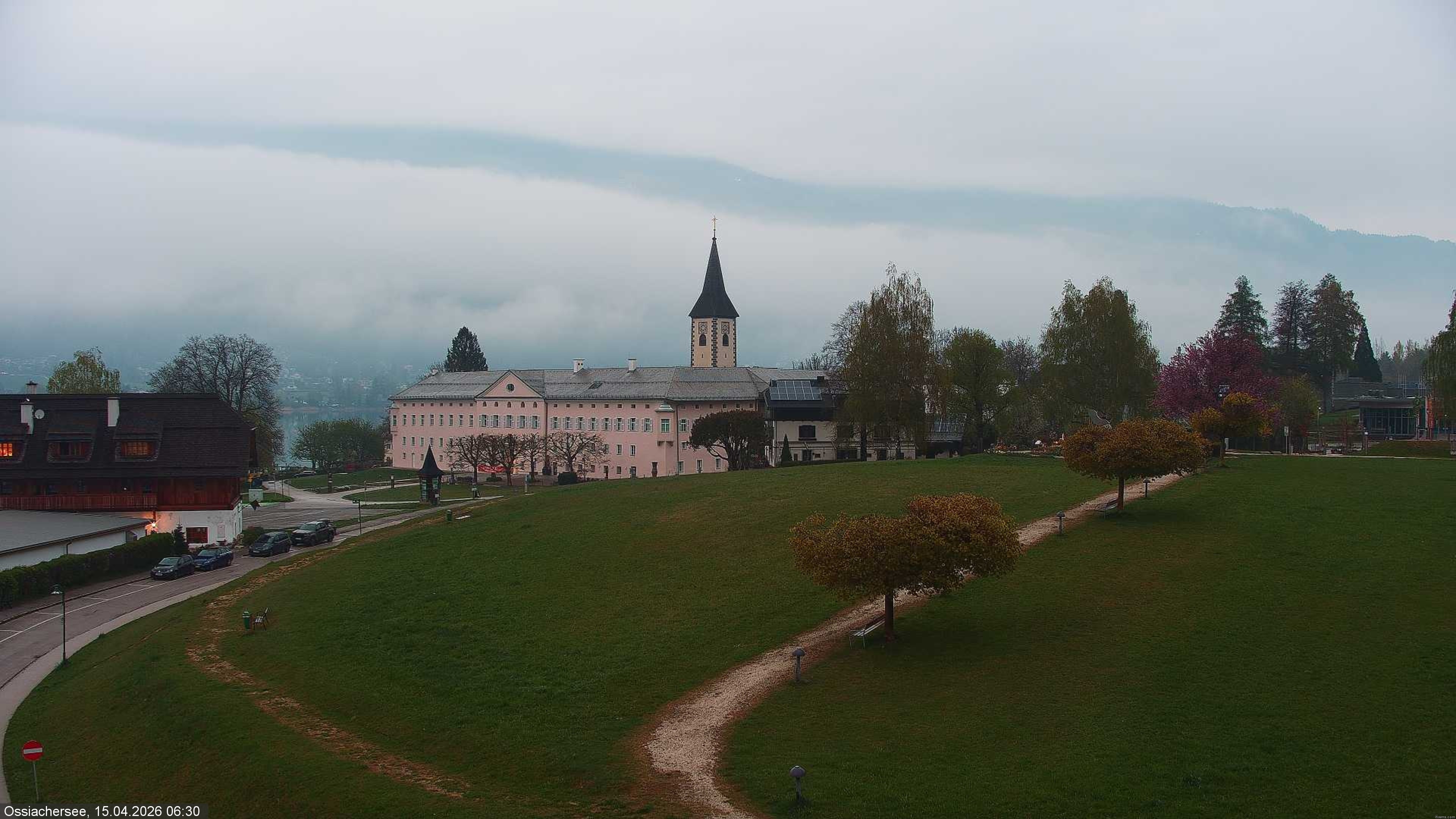 Archived image Webcam Monastery Ossiach (Carinthia)