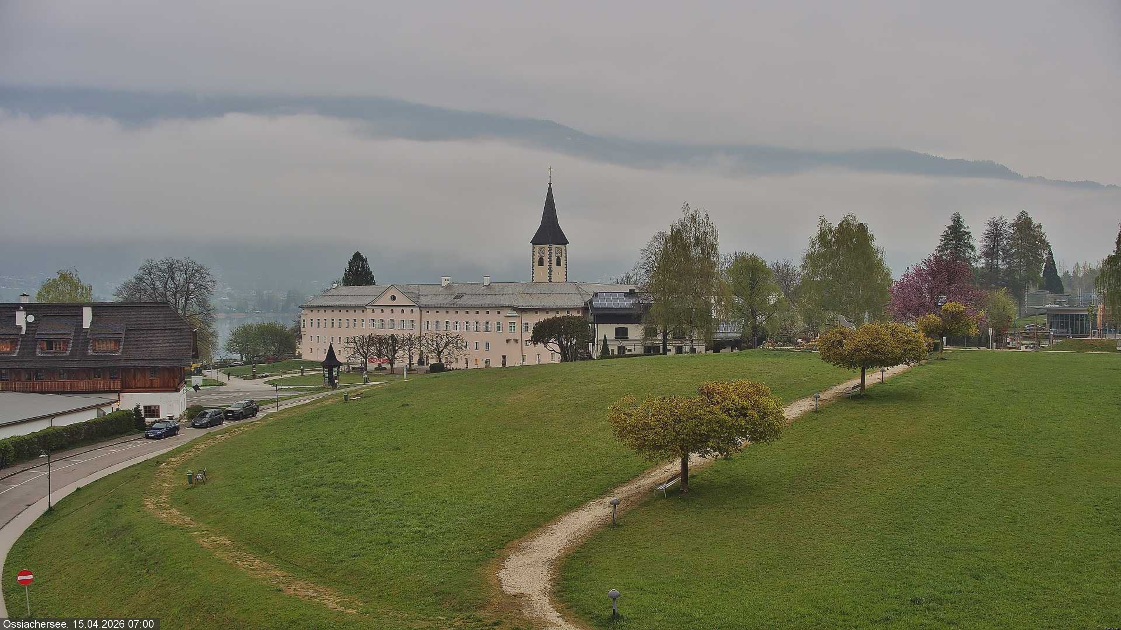 Archived image Webcam Monastery Ossiach (Carinthia)
