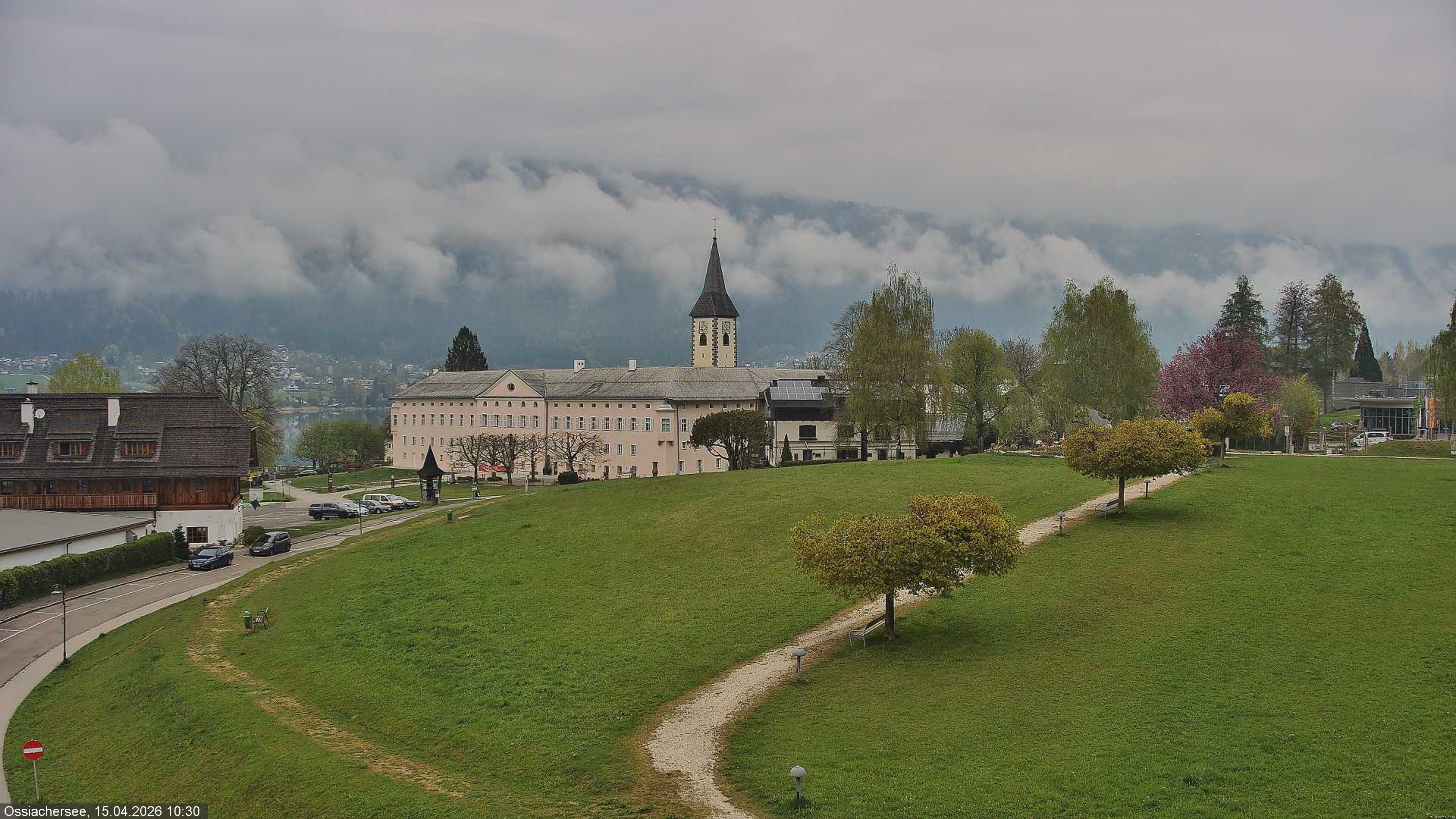Archived image Webcam Monastery Ossiach (Carinthia)