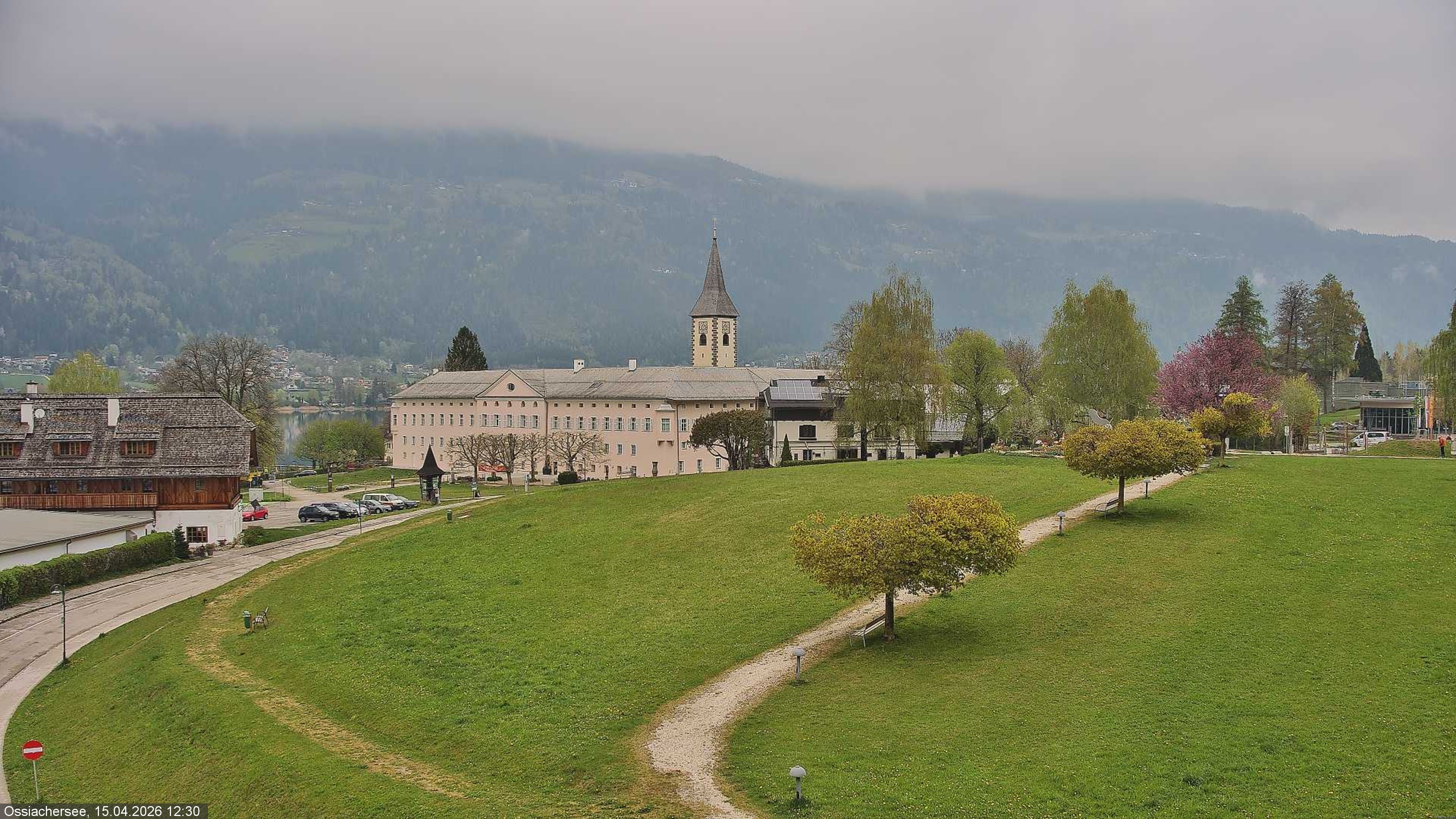 Archived image Webcam Monastery Ossiach (Carinthia)