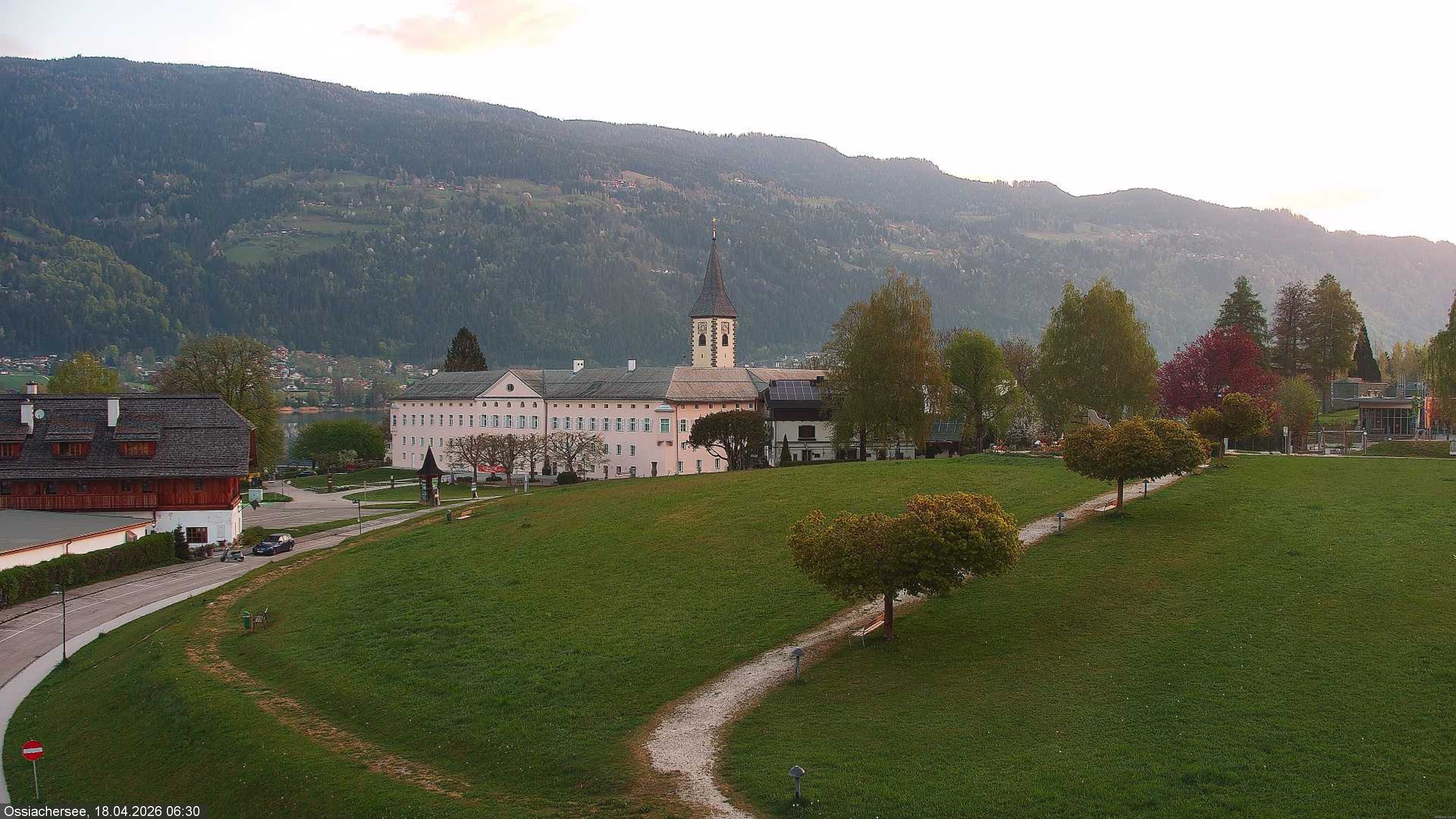 Archiv Foto Webcam Stift Ossiach (Kärnten)