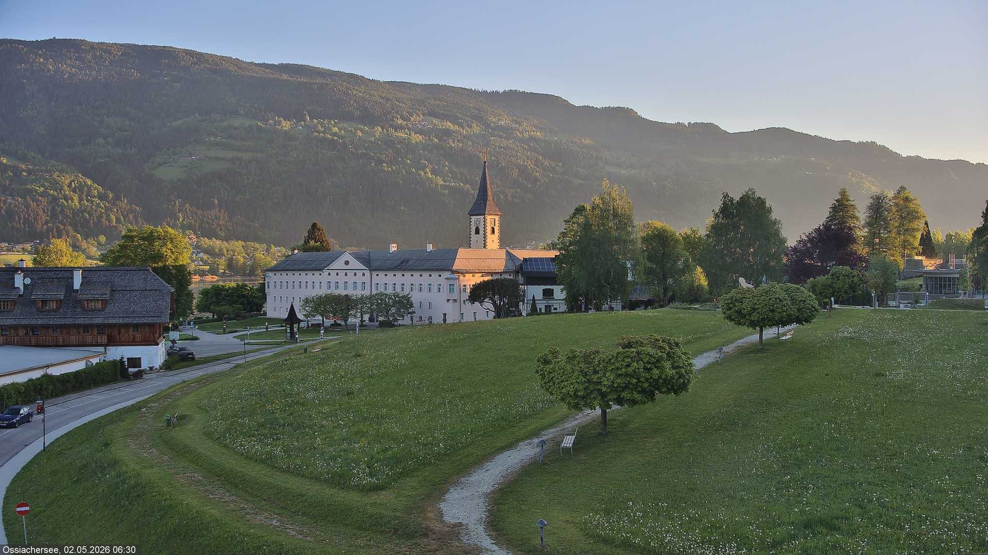 Archiv Foto Webcam Stift Ossiach (Kärnten)
