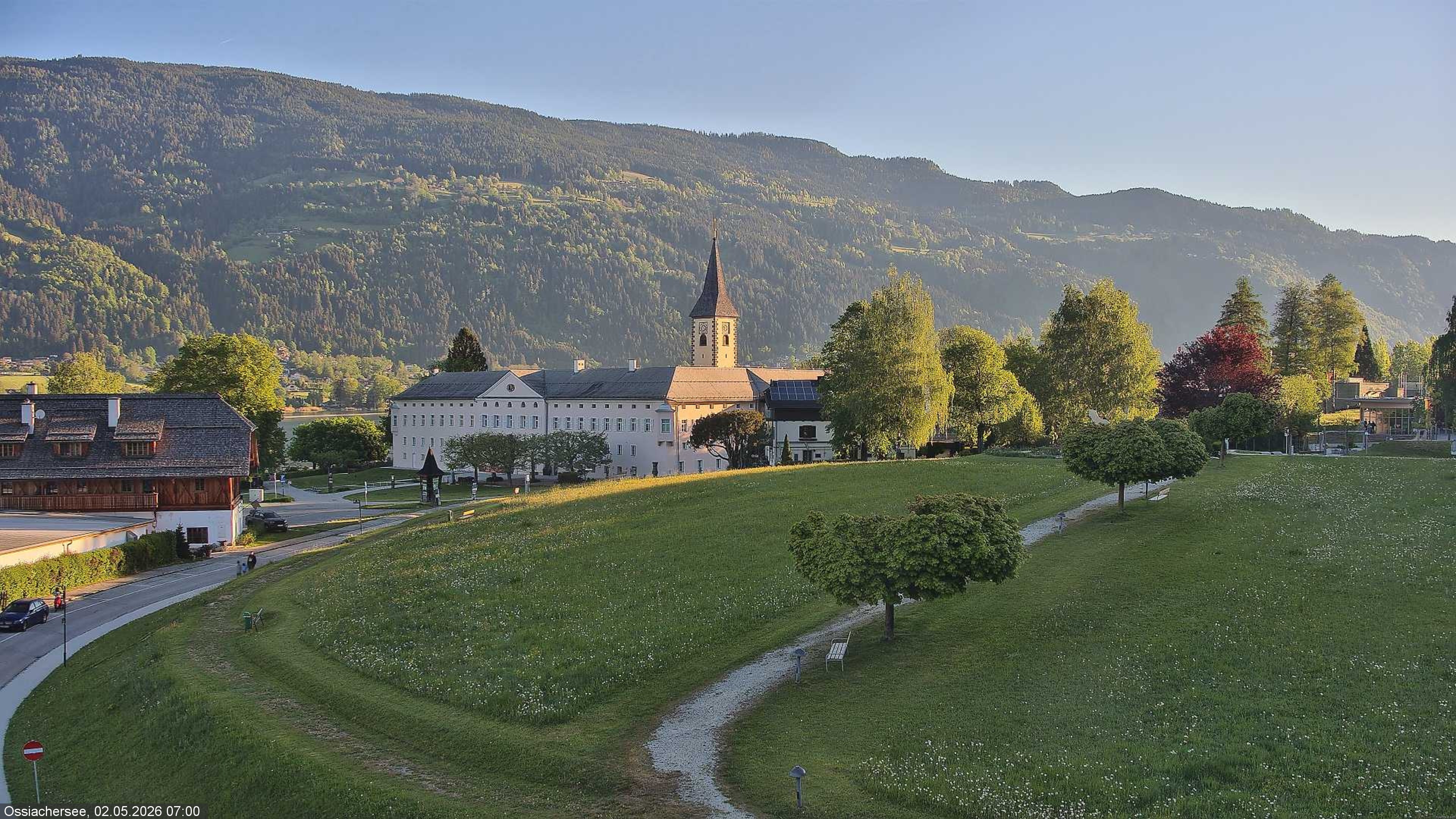 Archiv Foto Webcam Stift Ossiach (Kärnten)