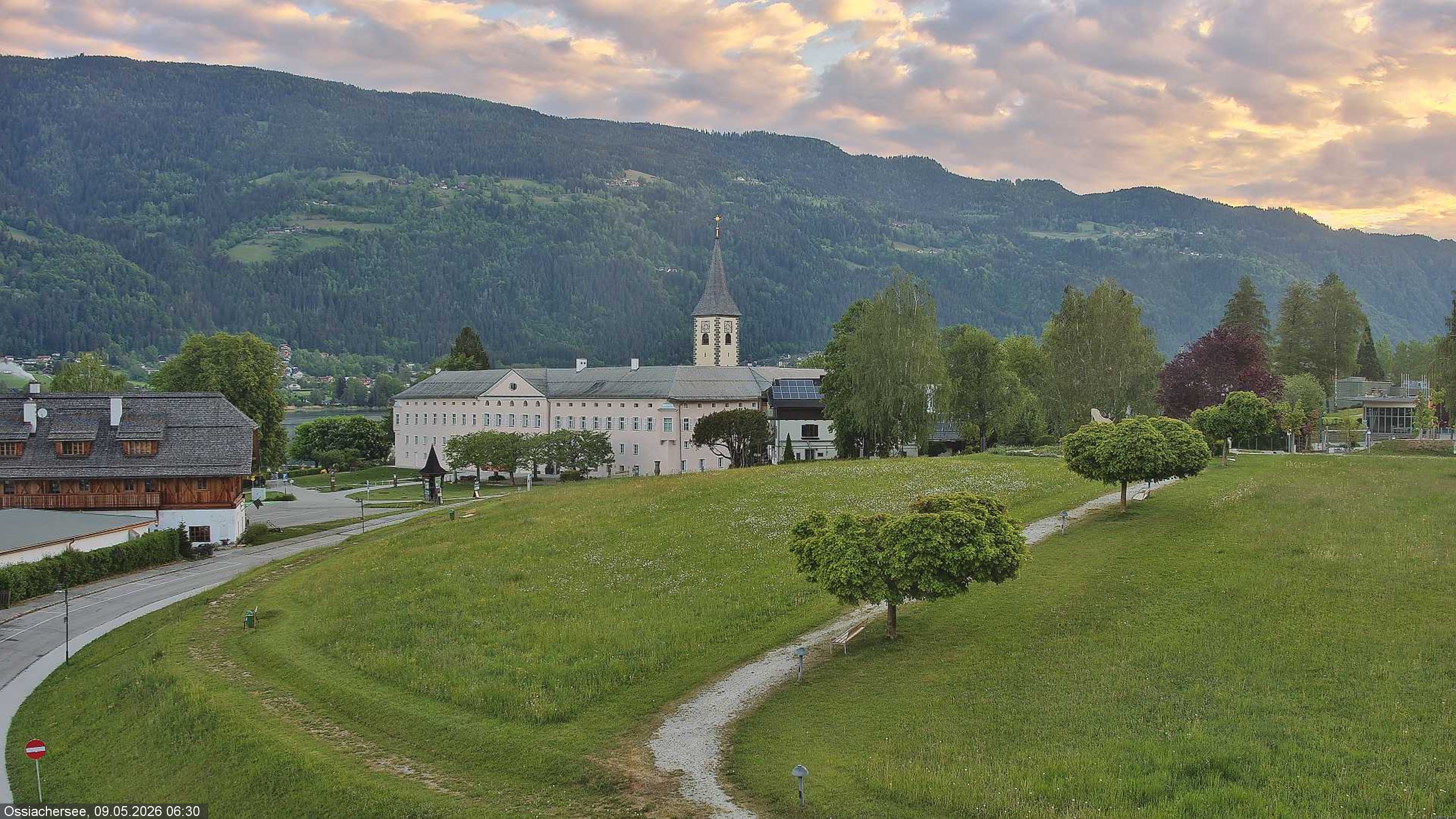 Archiv Foto Webcam Stift Ossiach (Kärnten)