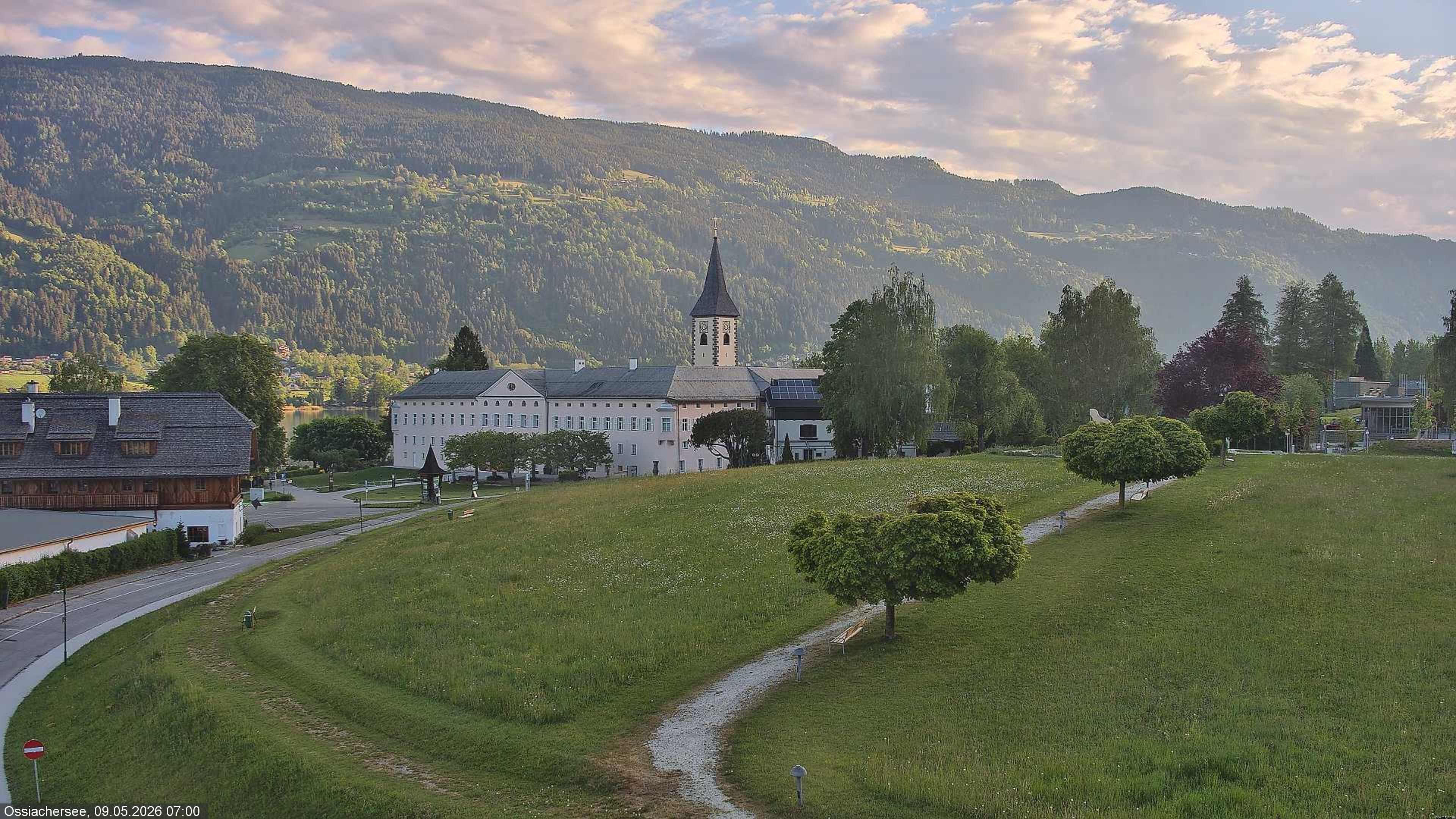 Archiv Foto Webcam Stift Ossiach (Kärnten)
