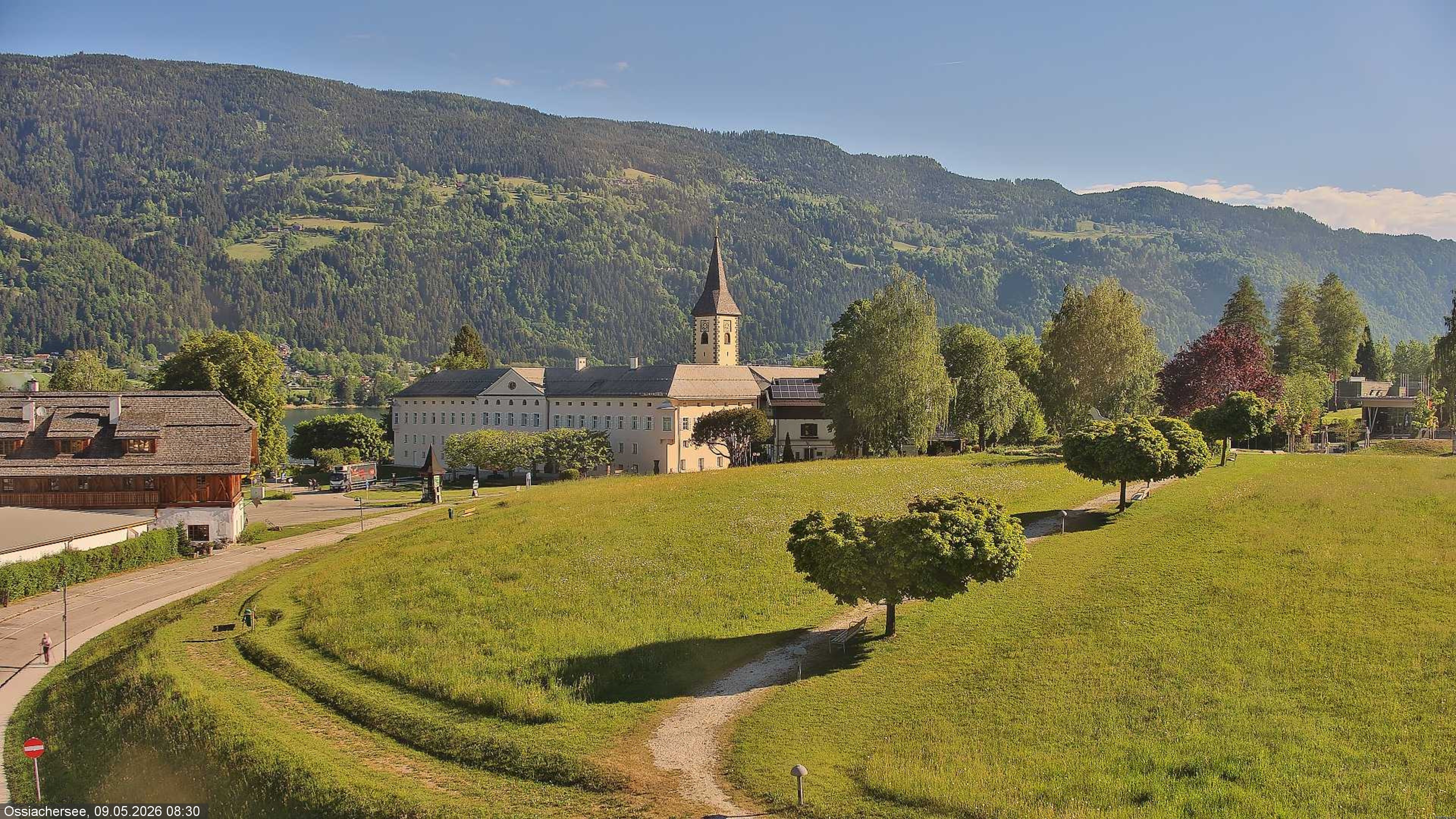 Archiv Foto Webcam Stift Ossiach (Kärnten)