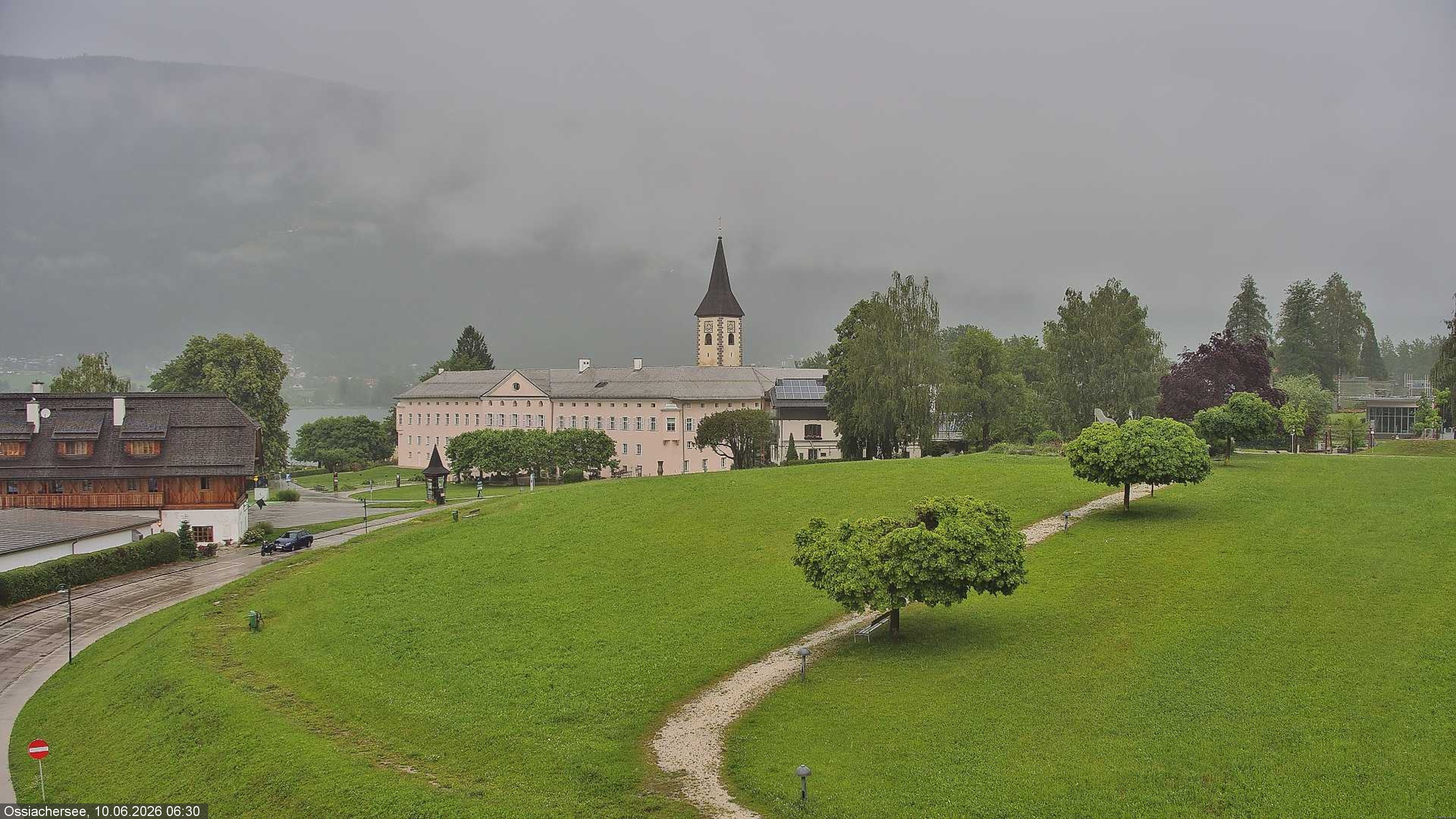 Archived image Webcam Monastery Ossiach (Carinthia)