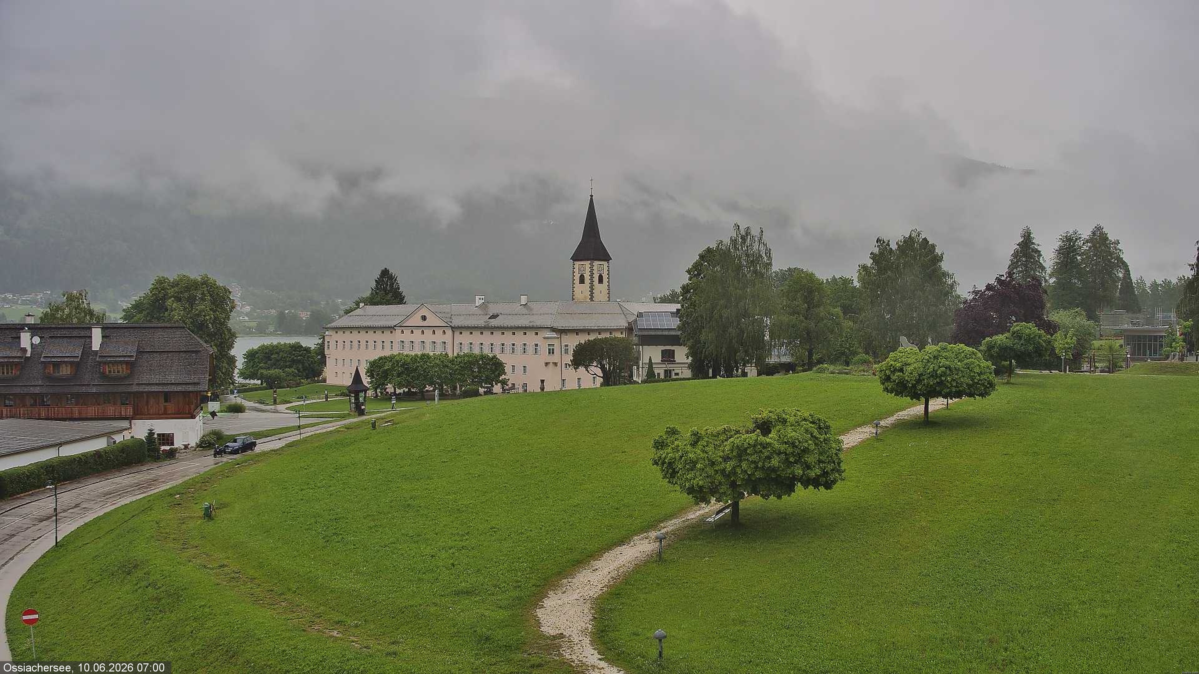Archived image Webcam Monastery Ossiach (Carinthia)