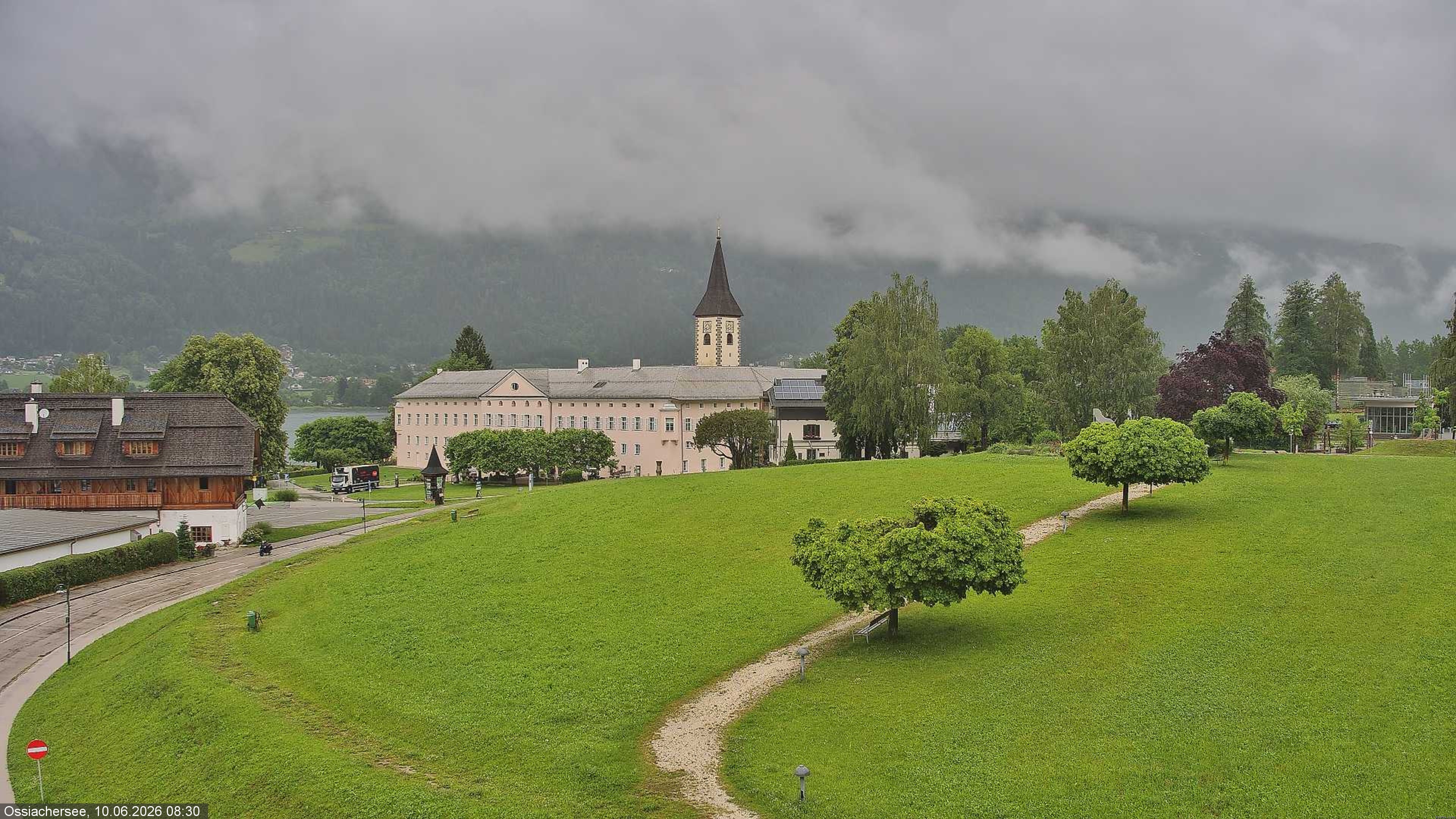 Archived image Webcam Monastery Ossiach (Carinthia)