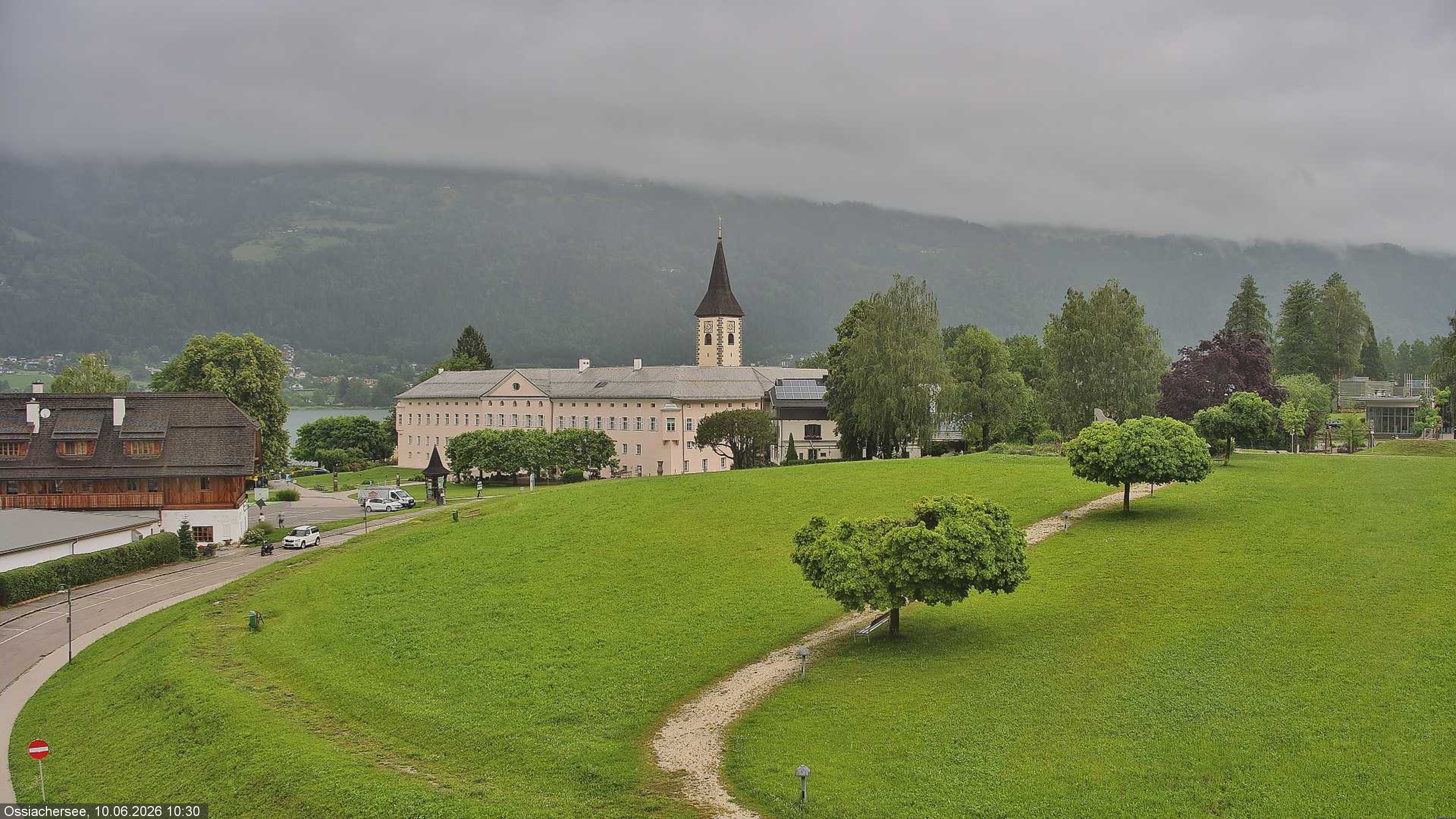 Archived image Webcam Monastery Ossiach (Carinthia)