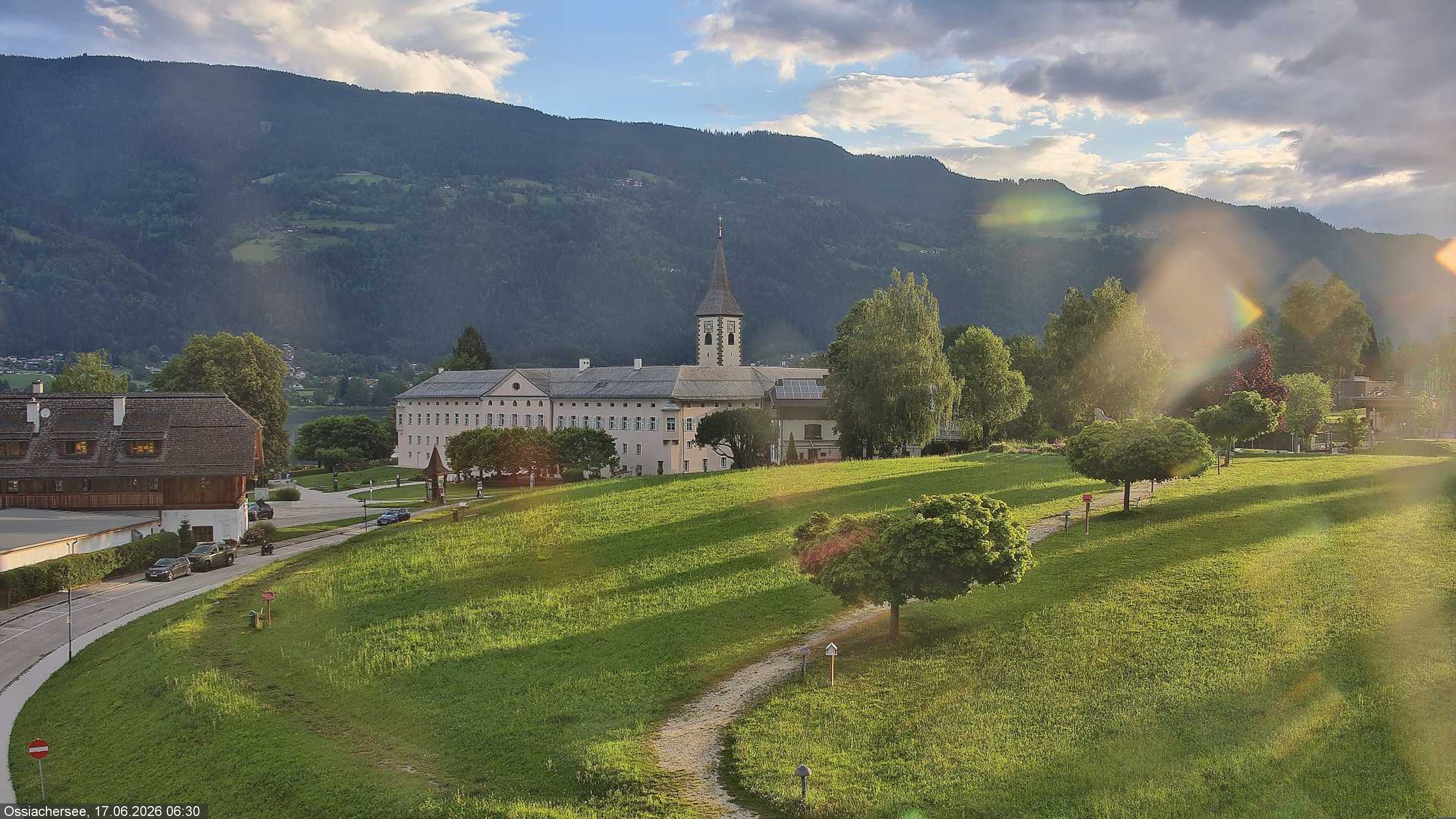 Archiv Foto Webcam Stift Ossiach (Kärnten)