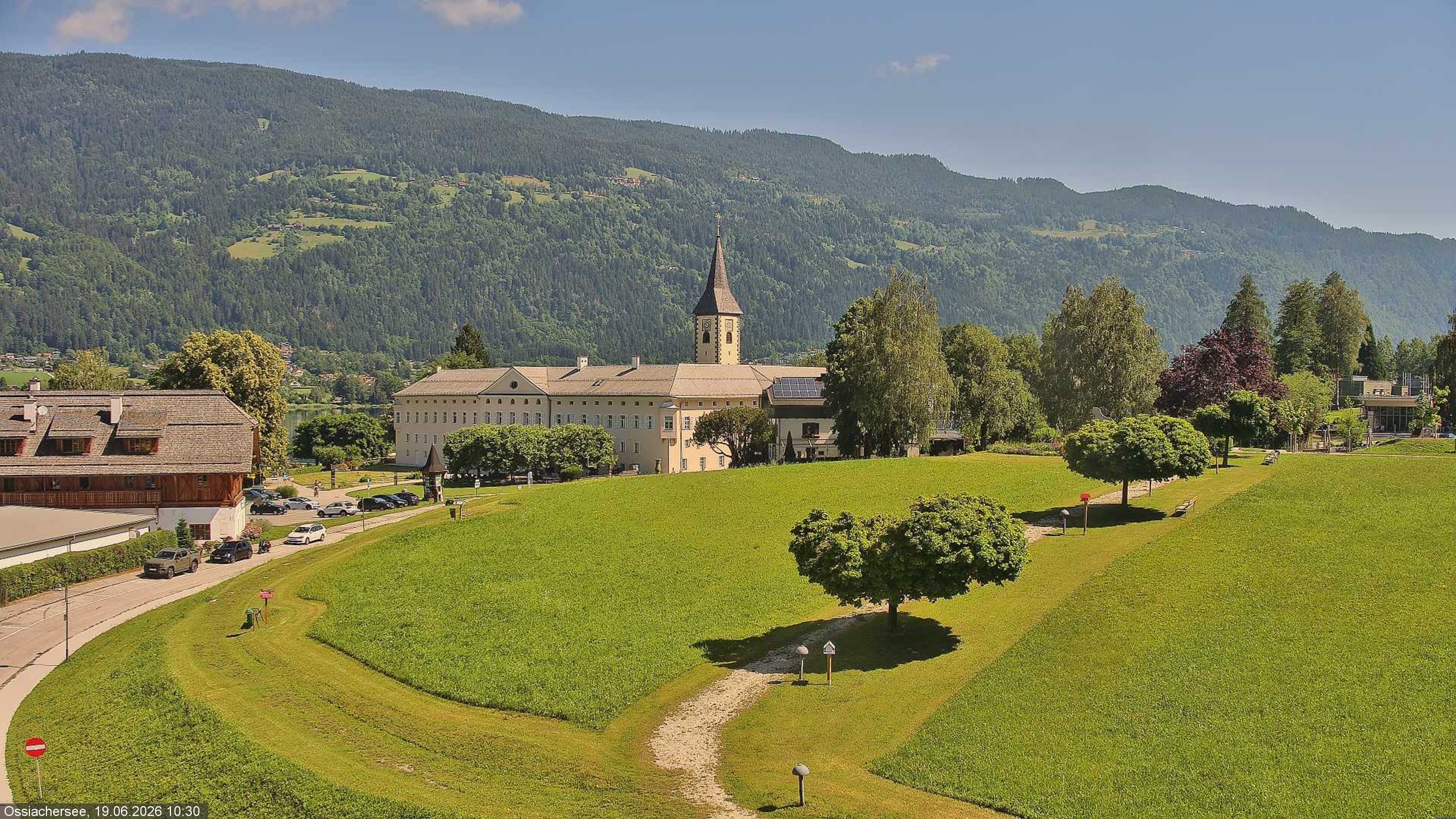 Archiv Foto Webcam Stift Ossiach (Kärnten)