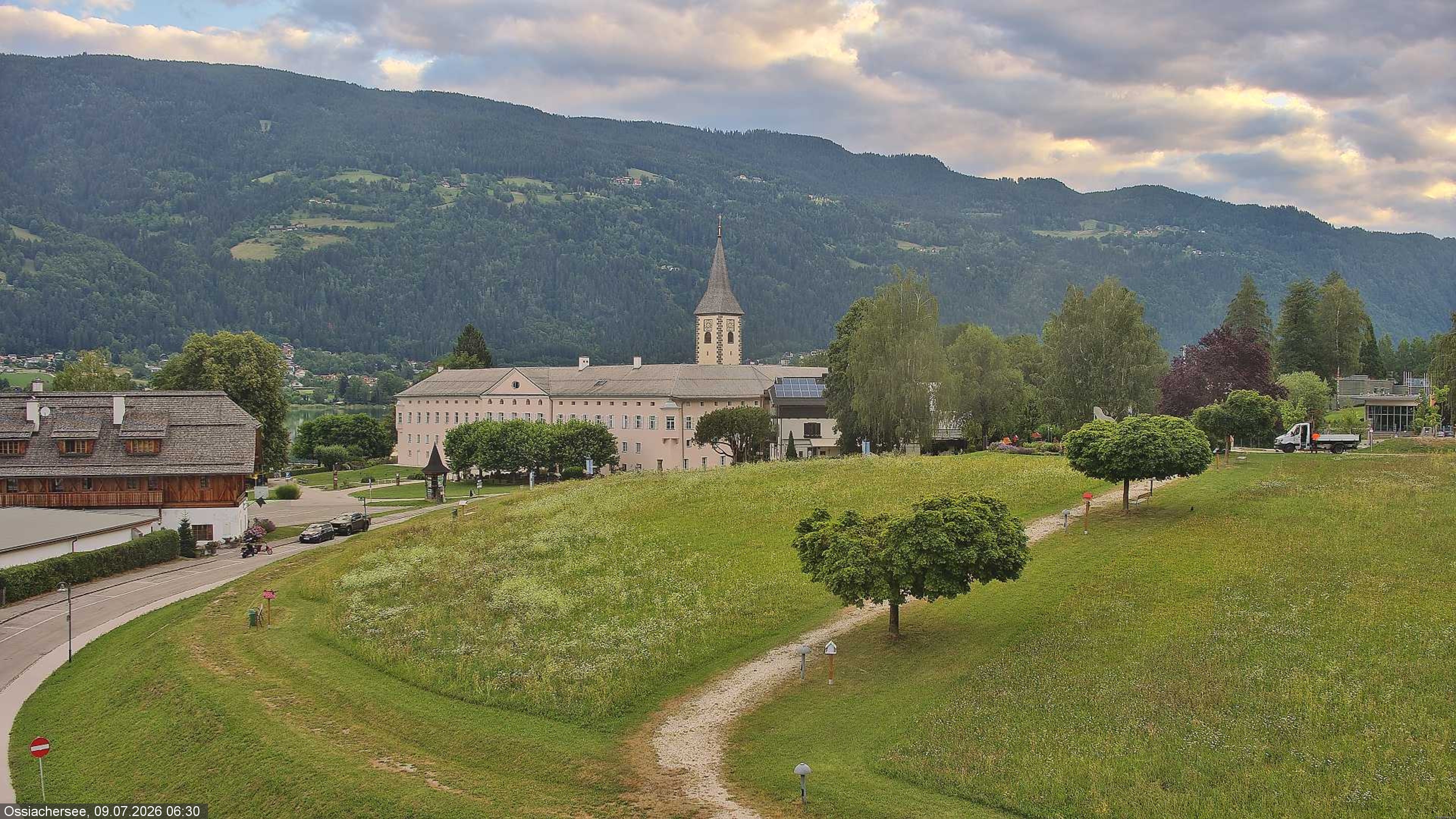 Archiv Foto Webcam Stift Ossiach (Kärnten)