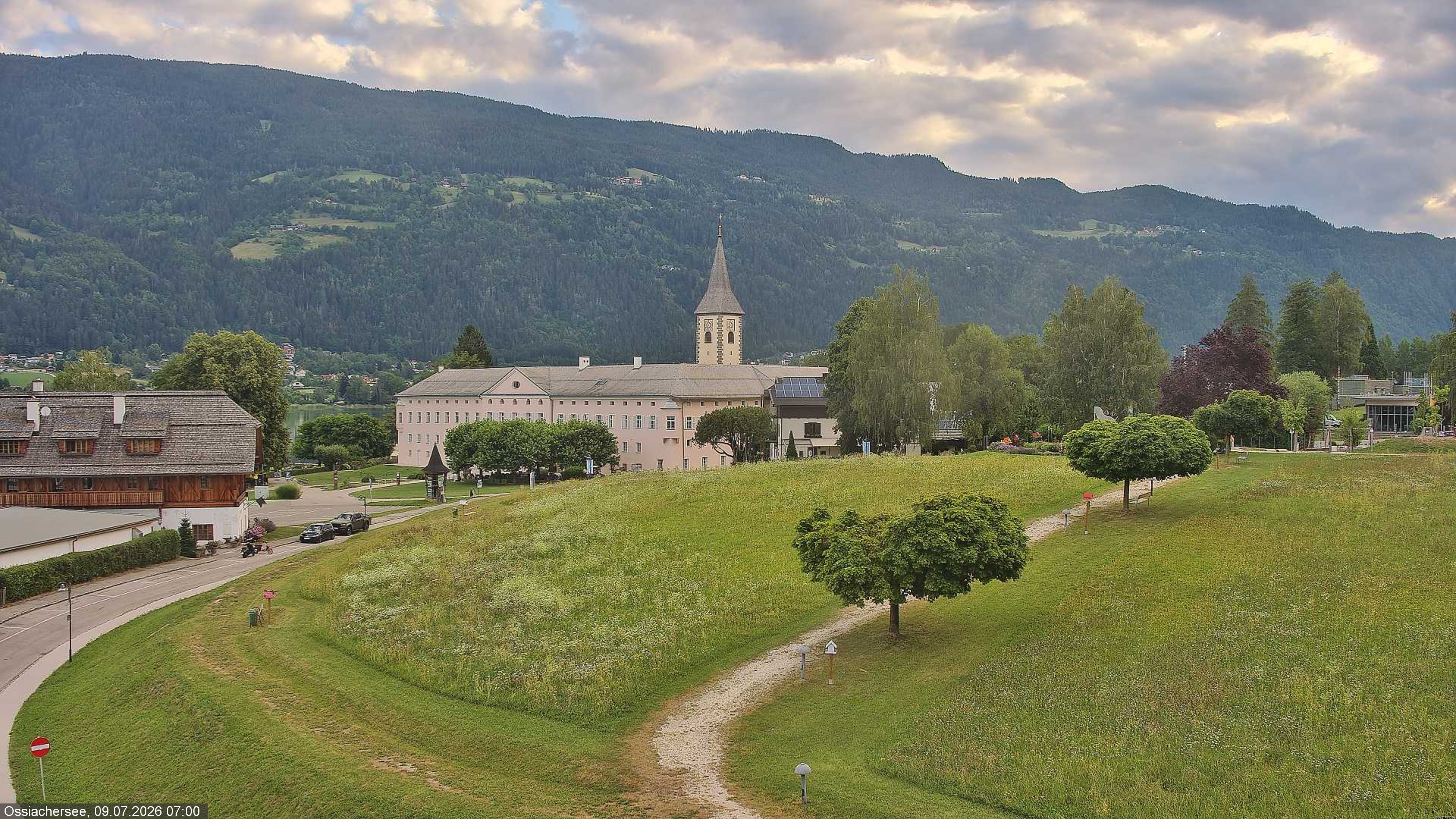 Archiv Foto Webcam Stift Ossiach (Kärnten)