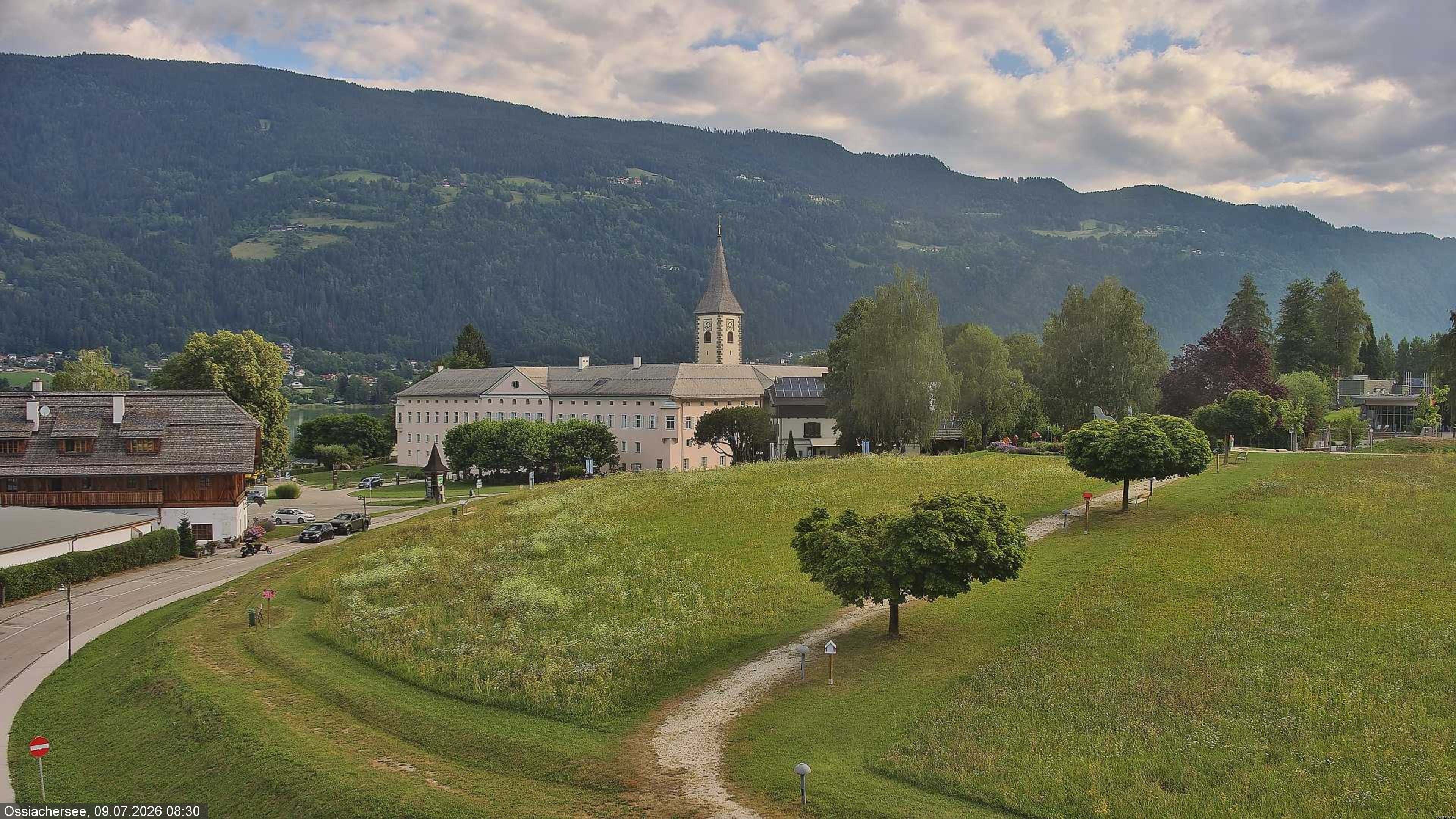 Archiv Foto Webcam Stift Ossiach (Kärnten)