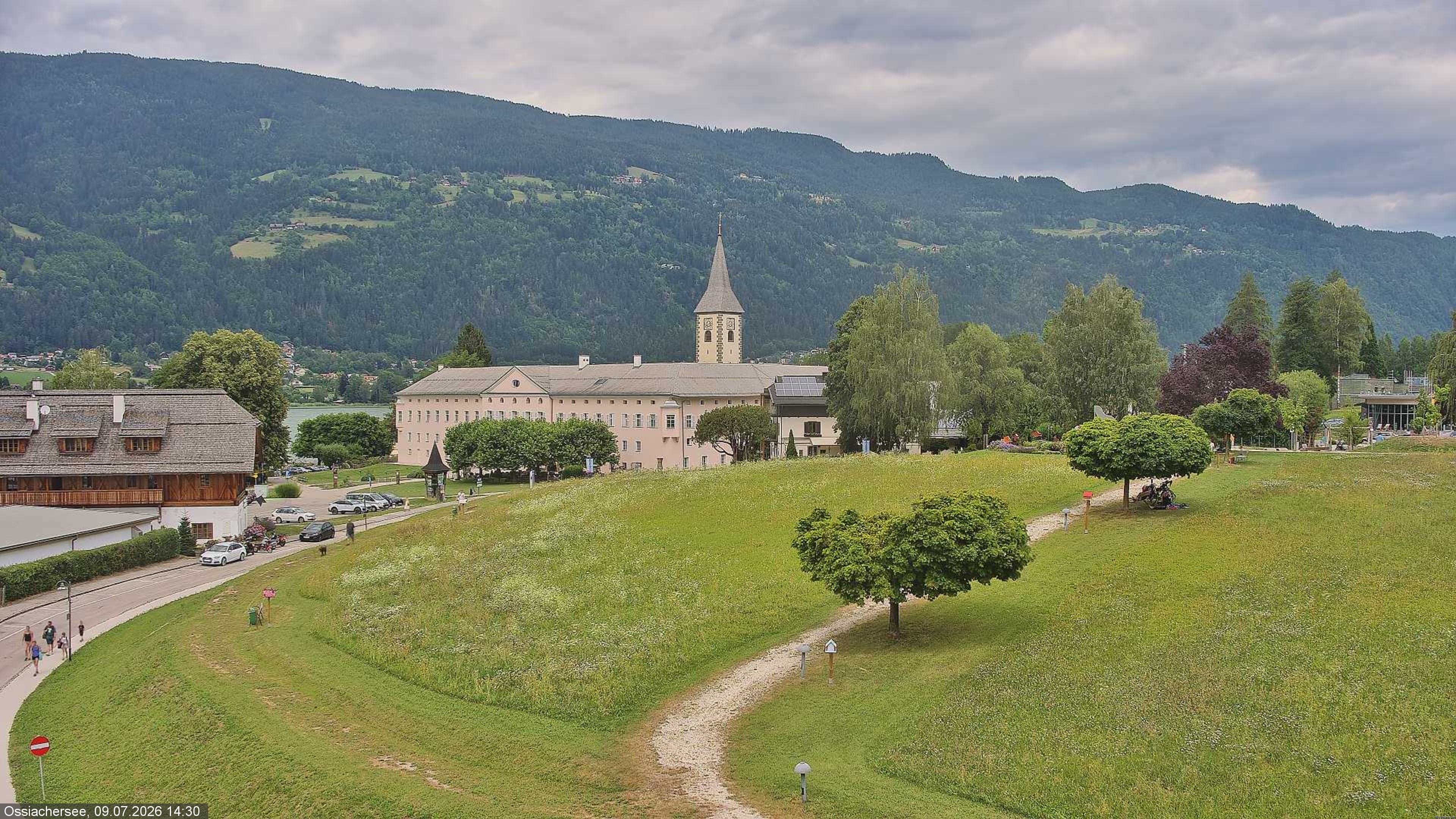 Archiv Foto Webcam Stift Ossiach (Kärnten)