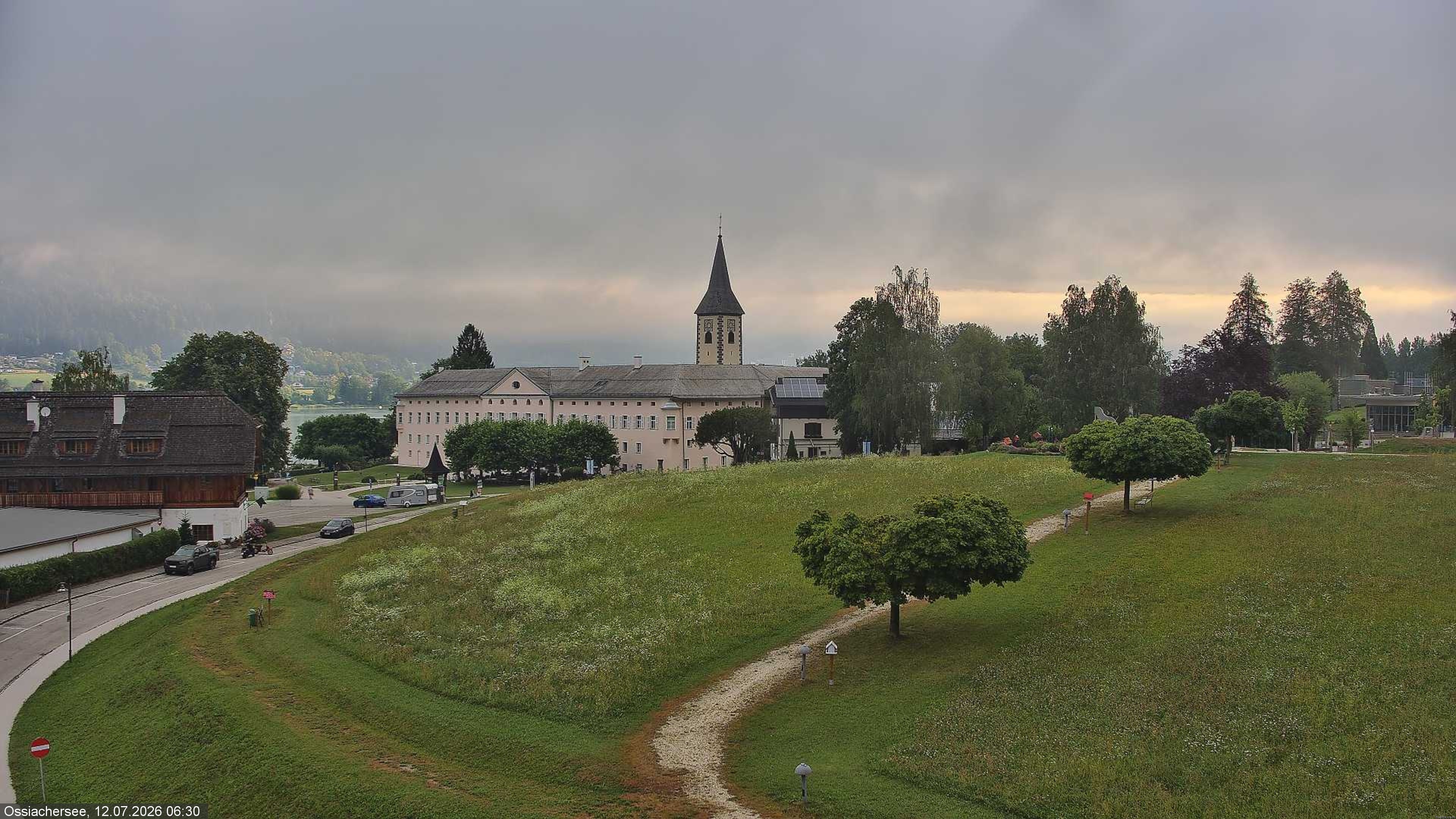 Archived image Webcam Monastery Ossiach (Carinthia)