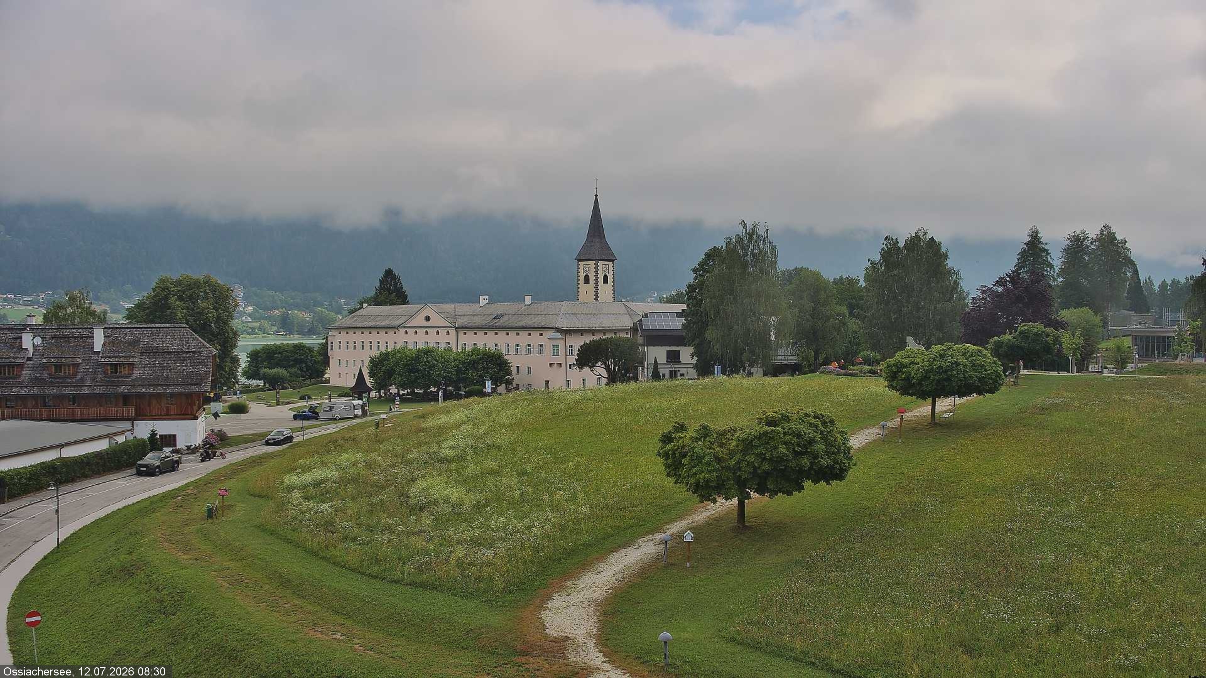 Archived image Webcam Monastery Ossiach (Carinthia)