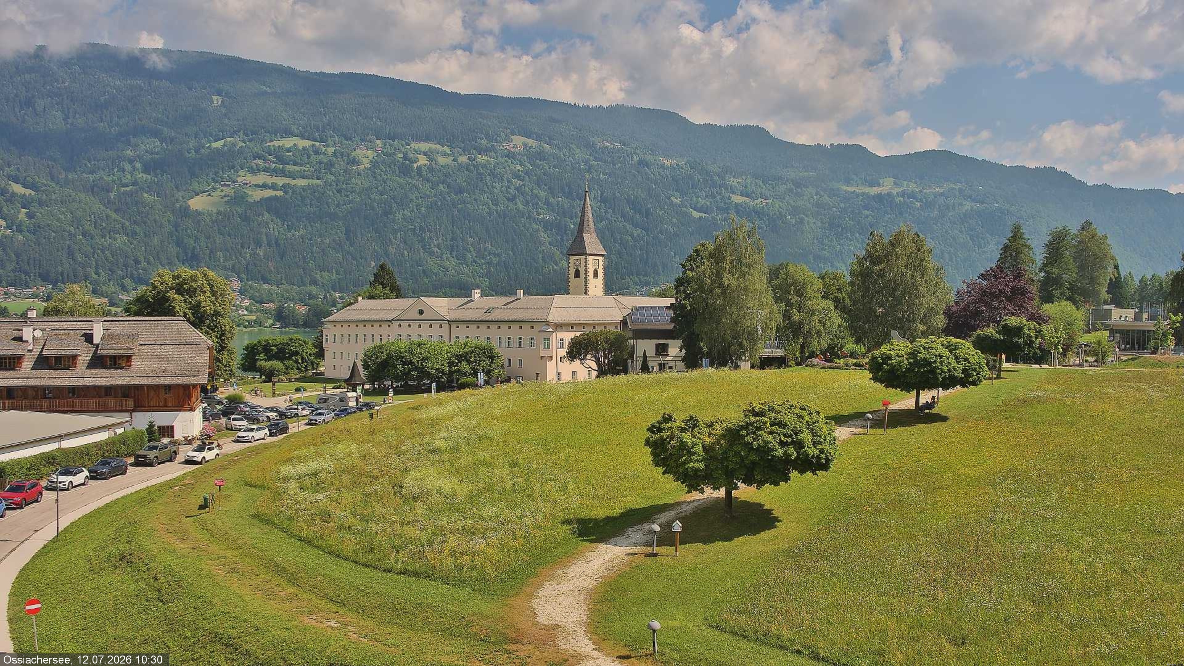 Archived image Webcam Monastery Ossiach (Carinthia)