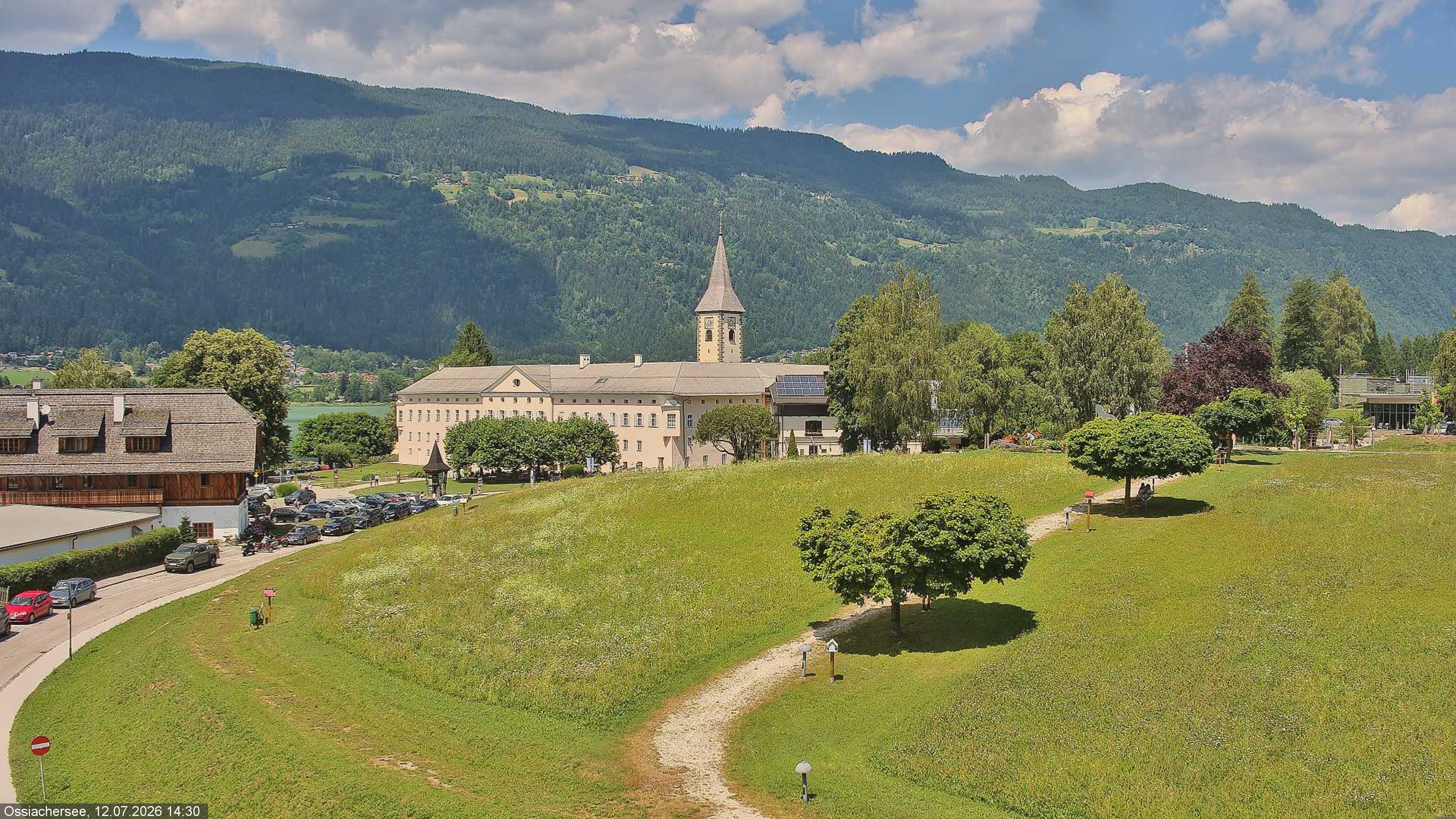 Archived image Webcam Monastery Ossiach (Carinthia)