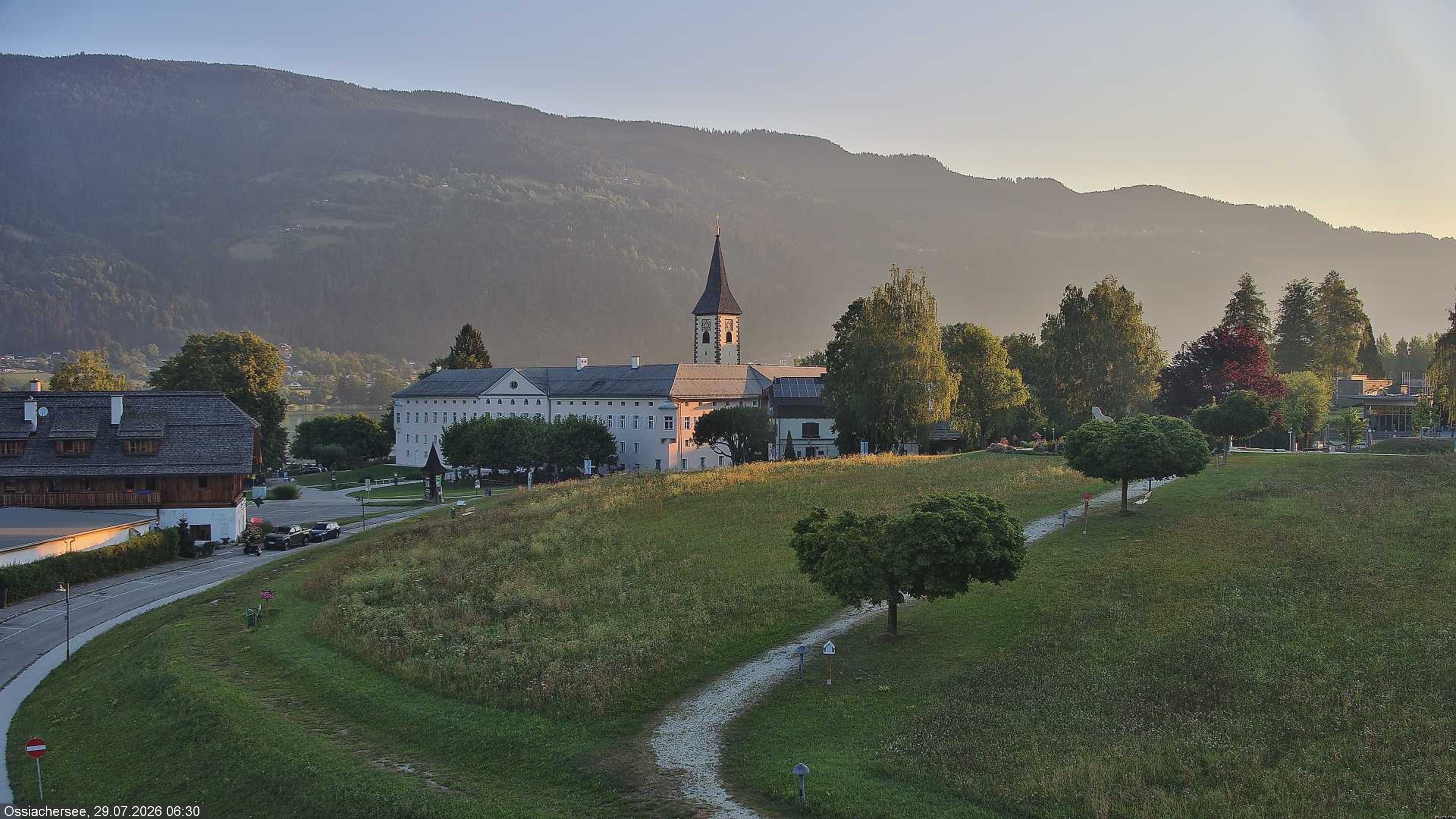 Archived image Webcam Monastery Ossiach (Carinthia)