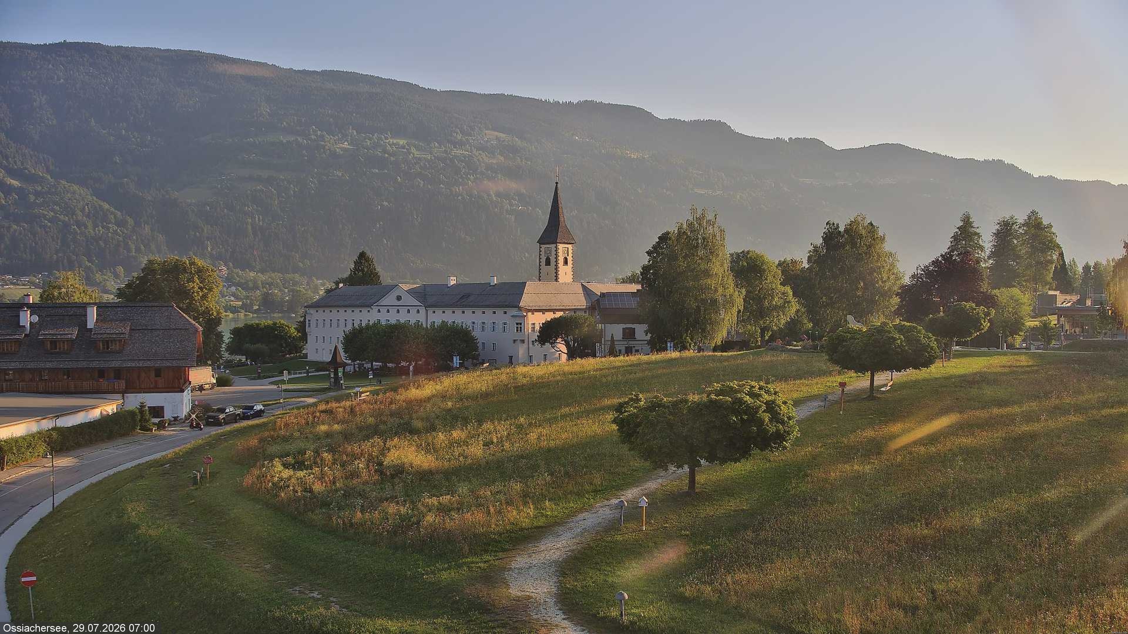 Archived image Webcam Monastery Ossiach (Carinthia)