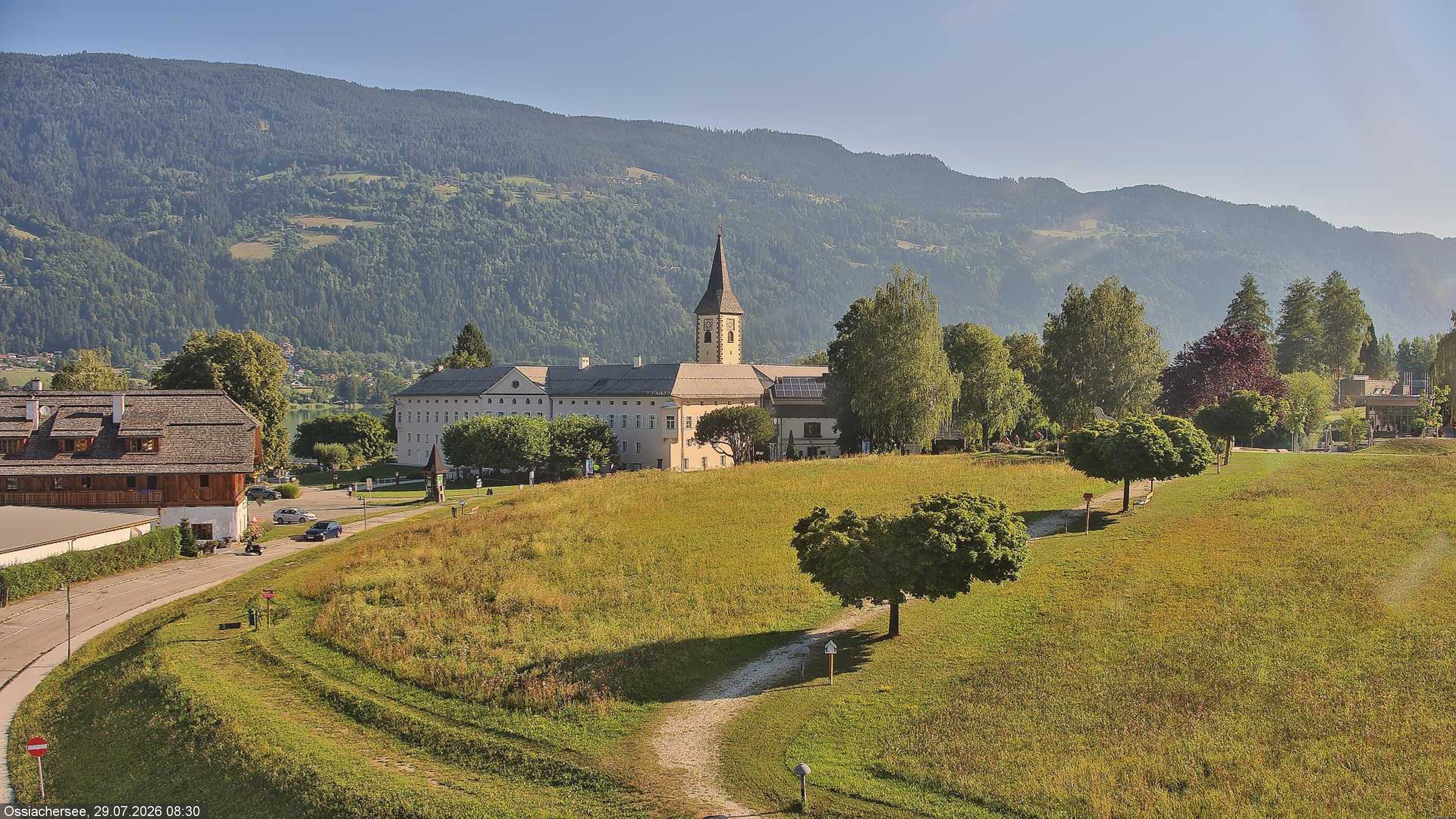 Archived image Webcam Monastery Ossiach (Carinthia)