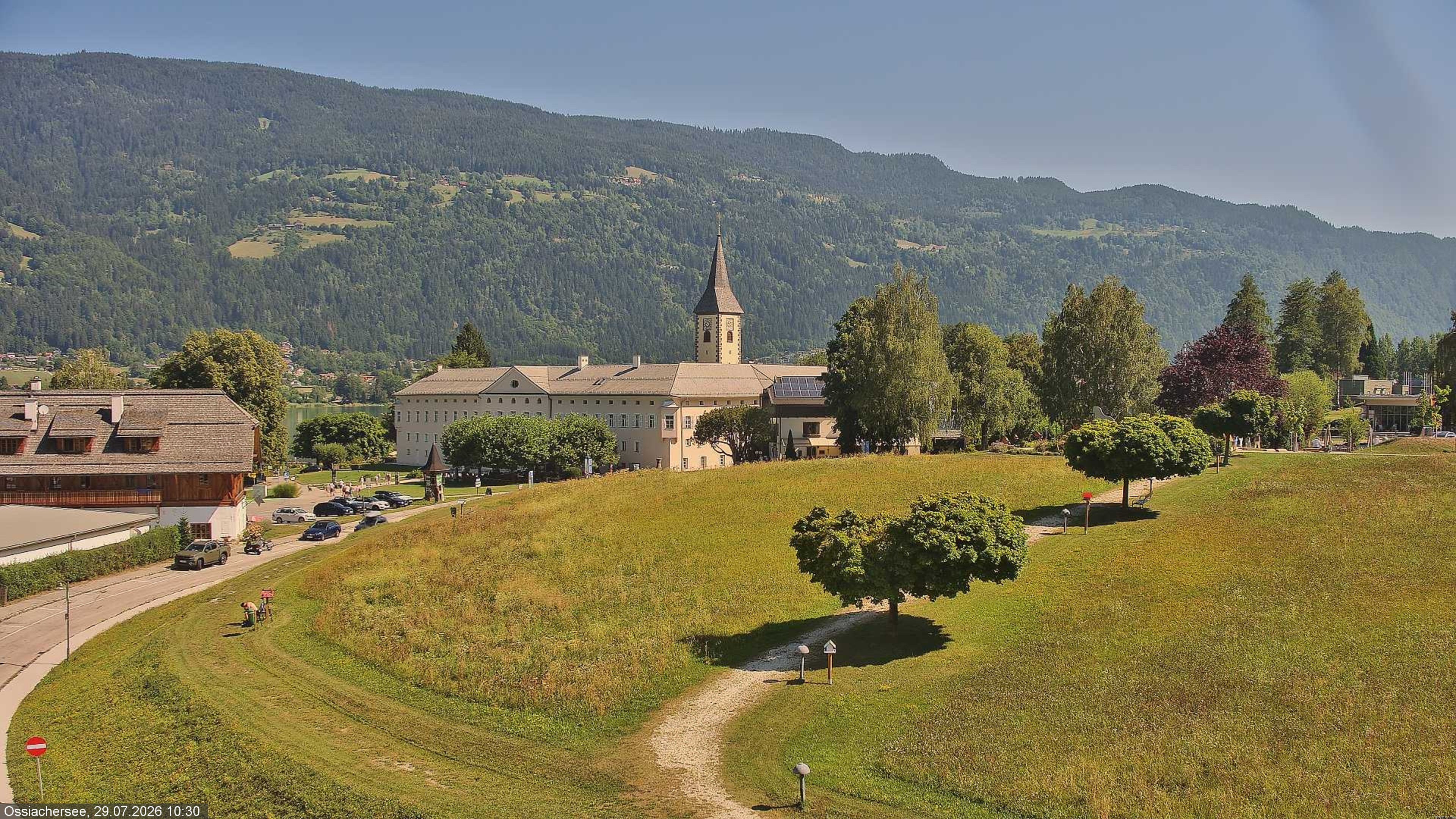 Archived image Webcam Monastery Ossiach (Carinthia)