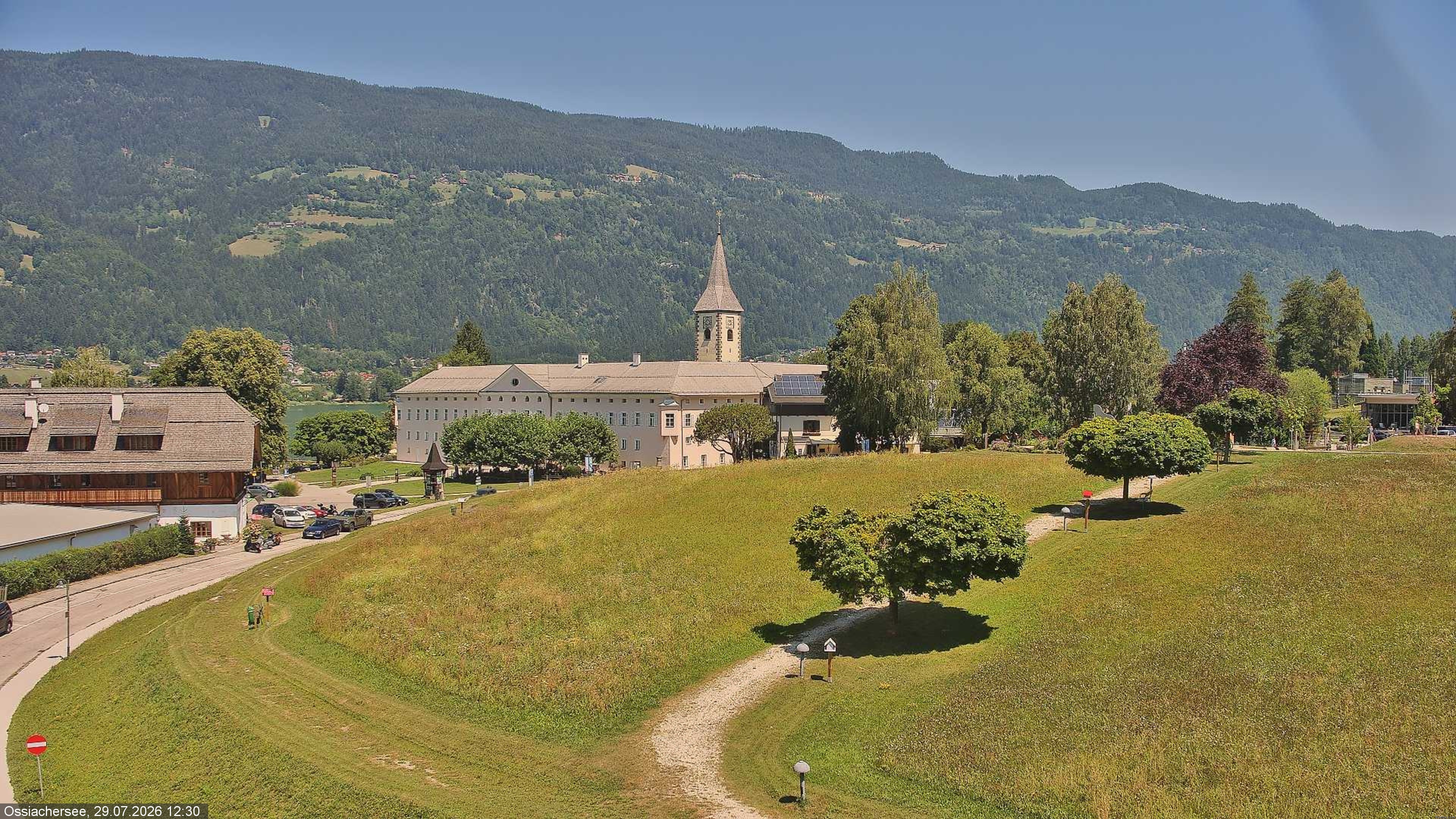 Archived image Webcam Monastery Ossiach (Carinthia)