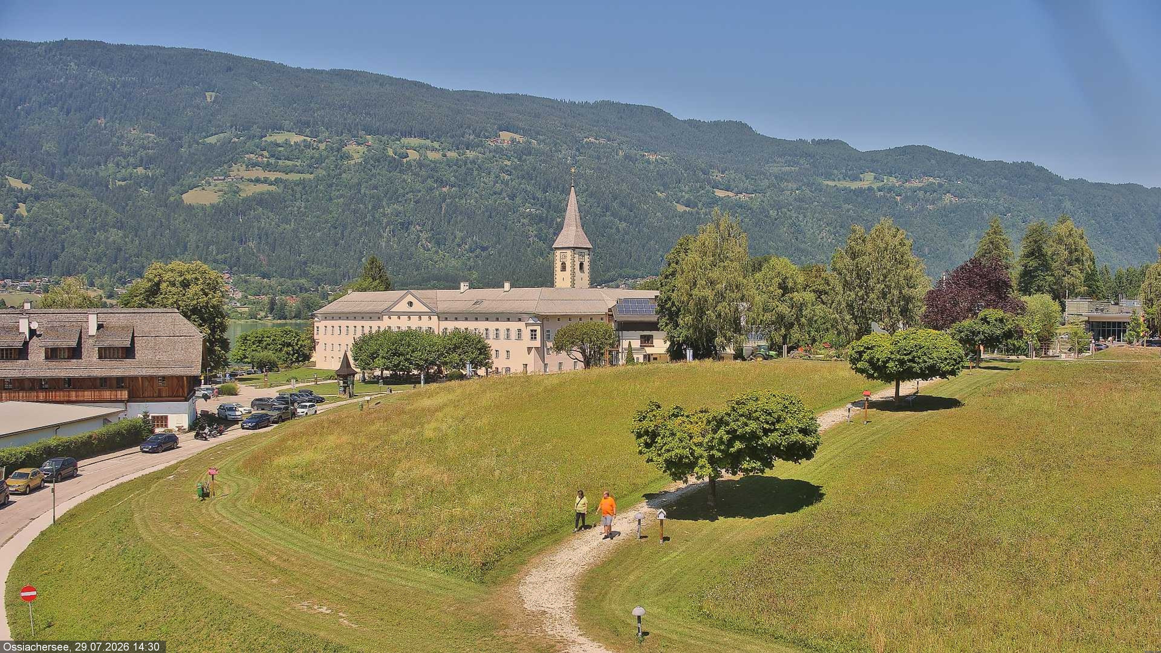 Archived image Webcam Monastery Ossiach (Carinthia)