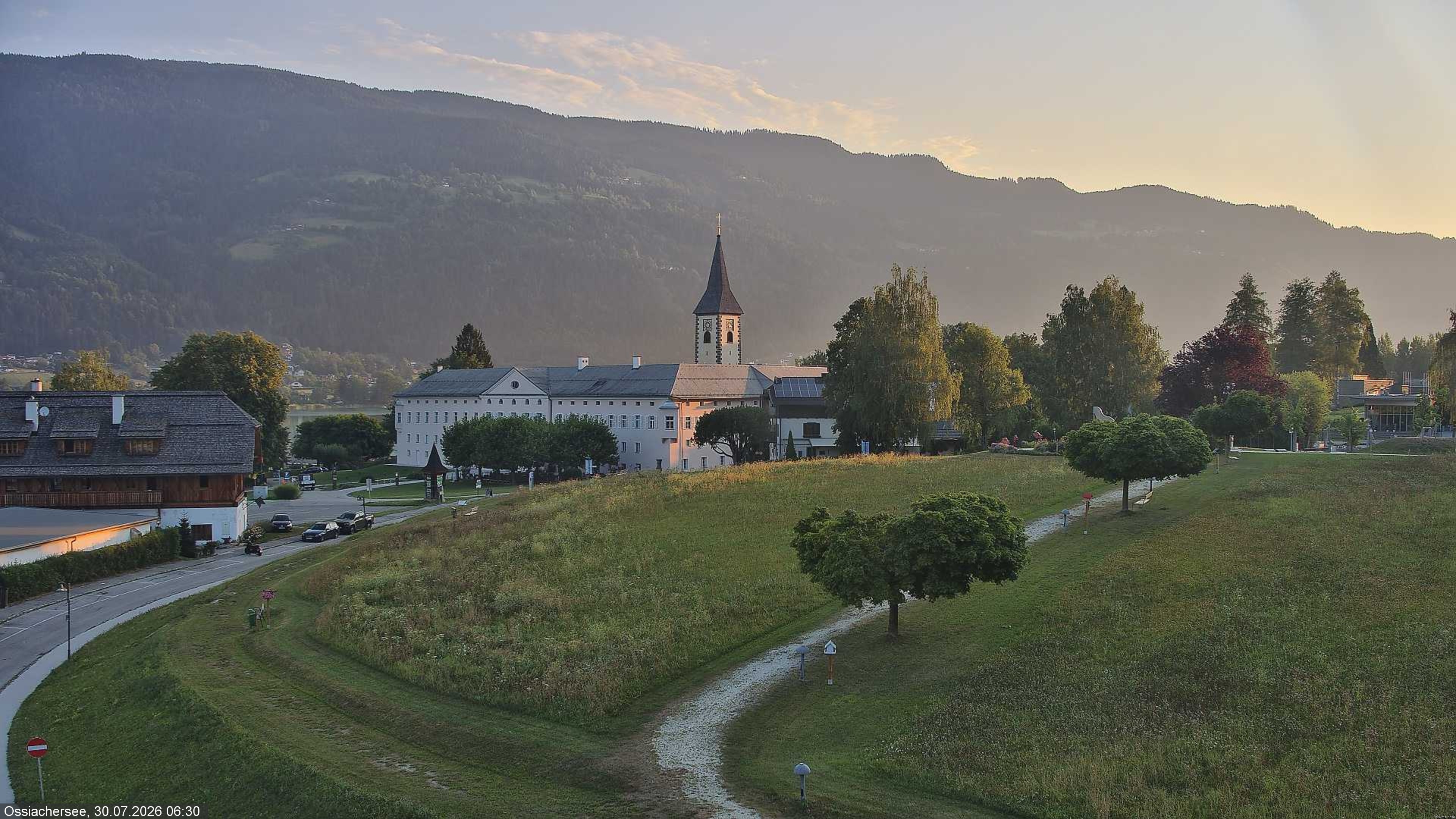 Archiv Foto Webcam Stift Ossiach (Kärnten)