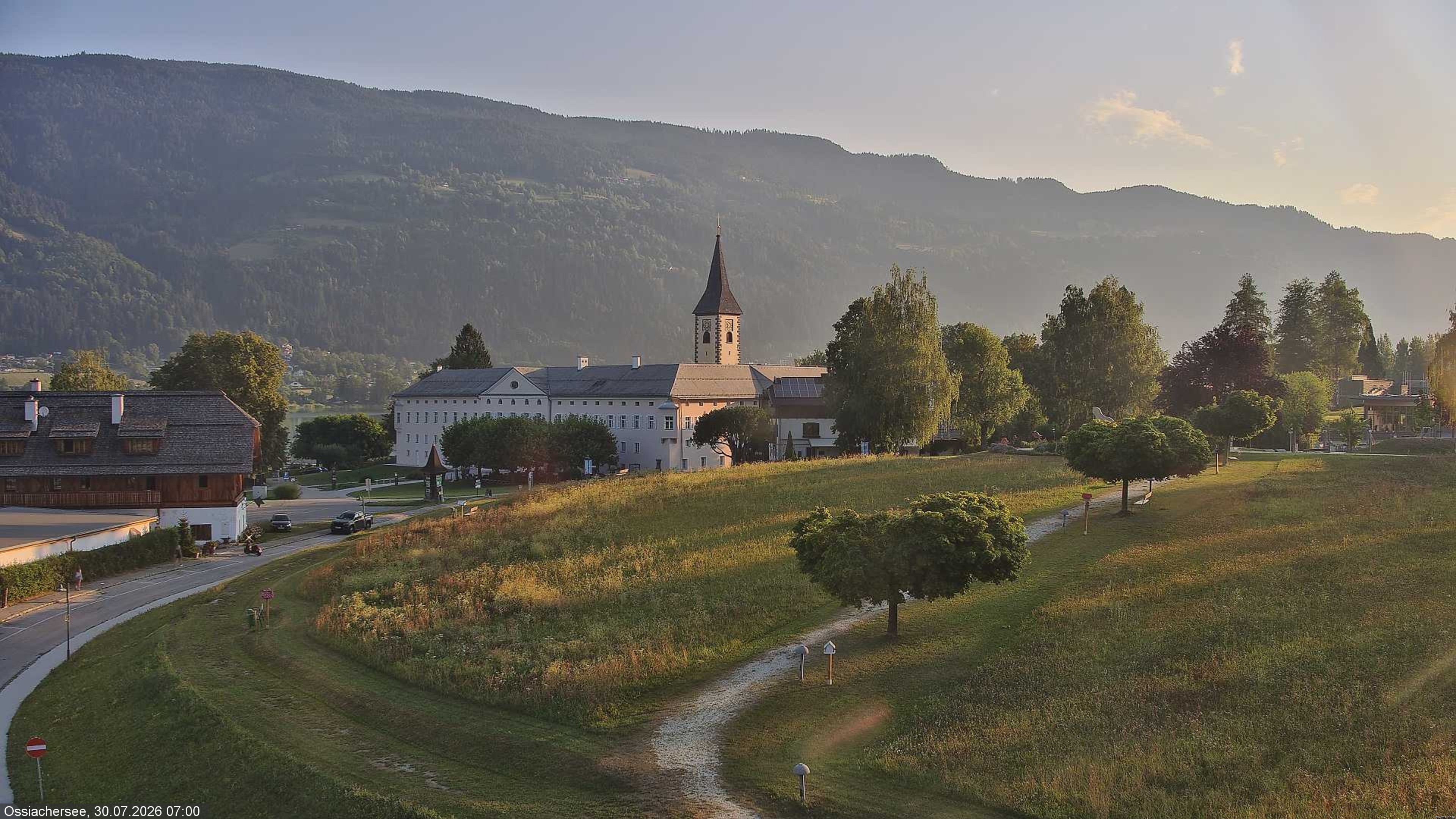 Archiv Foto Webcam Stift Ossiach (Kärnten)