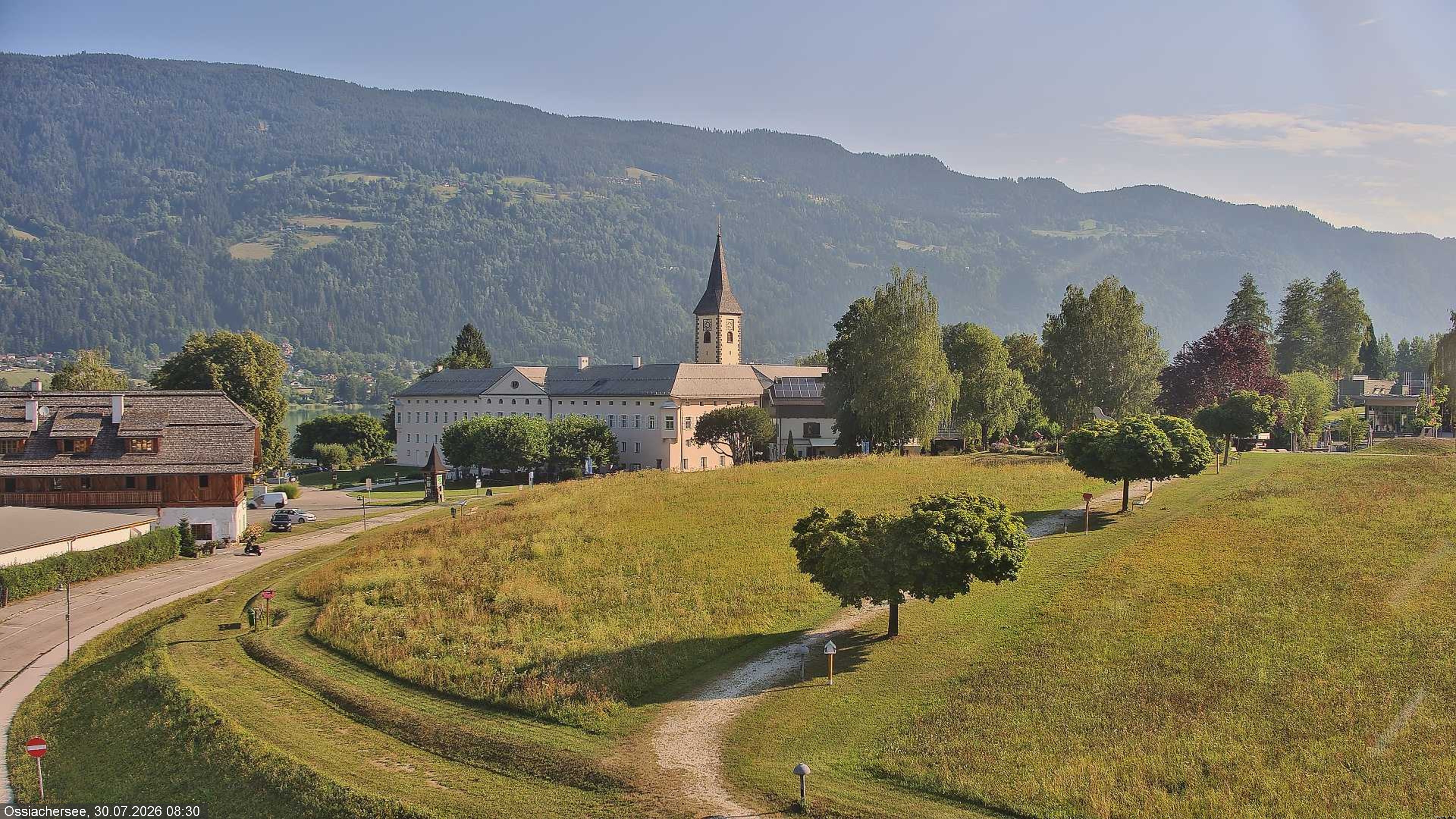 Archiv Foto Webcam Stift Ossiach (Kärnten)